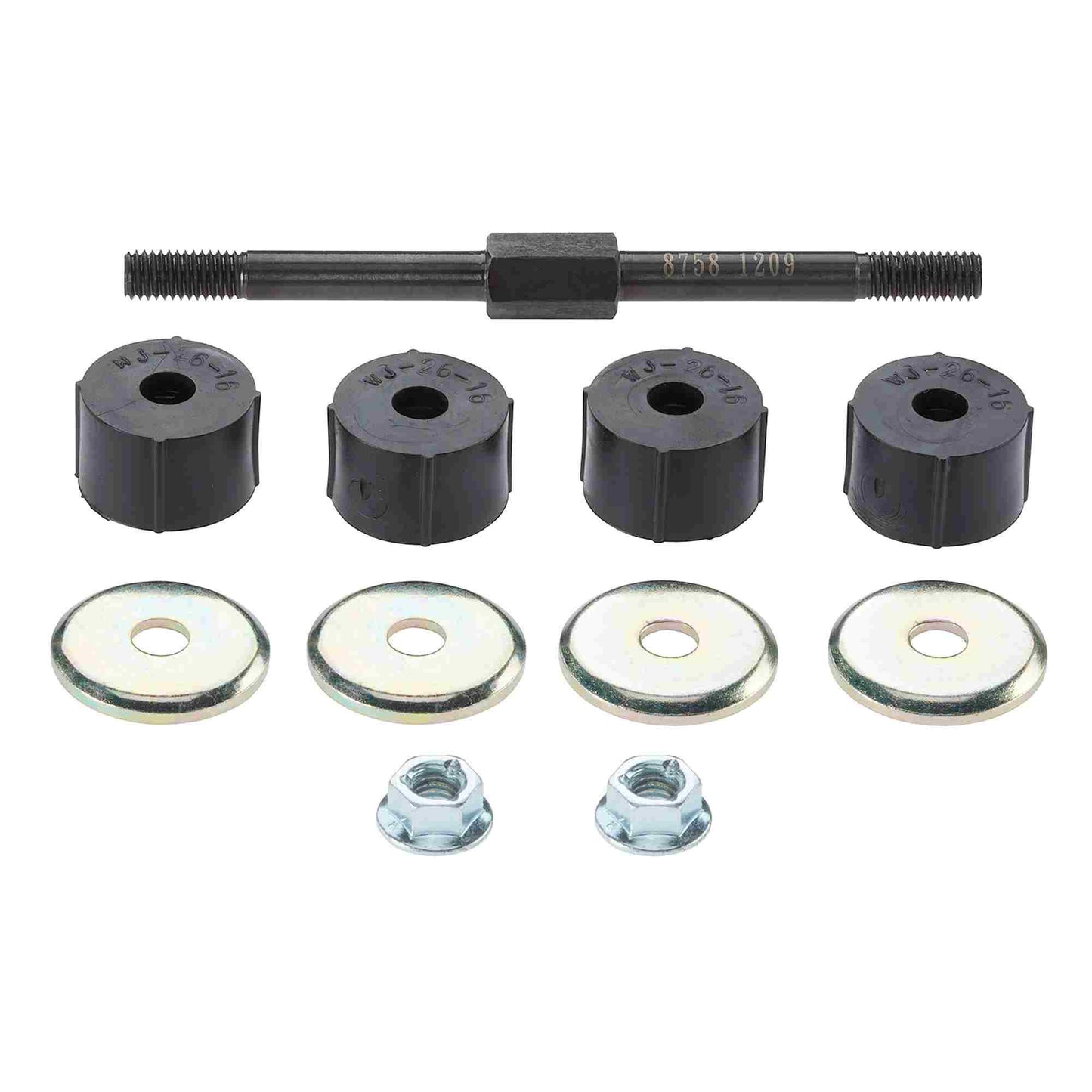 Back View of Front Suspension Stabilizer Bar Link Kit MOOG K750238