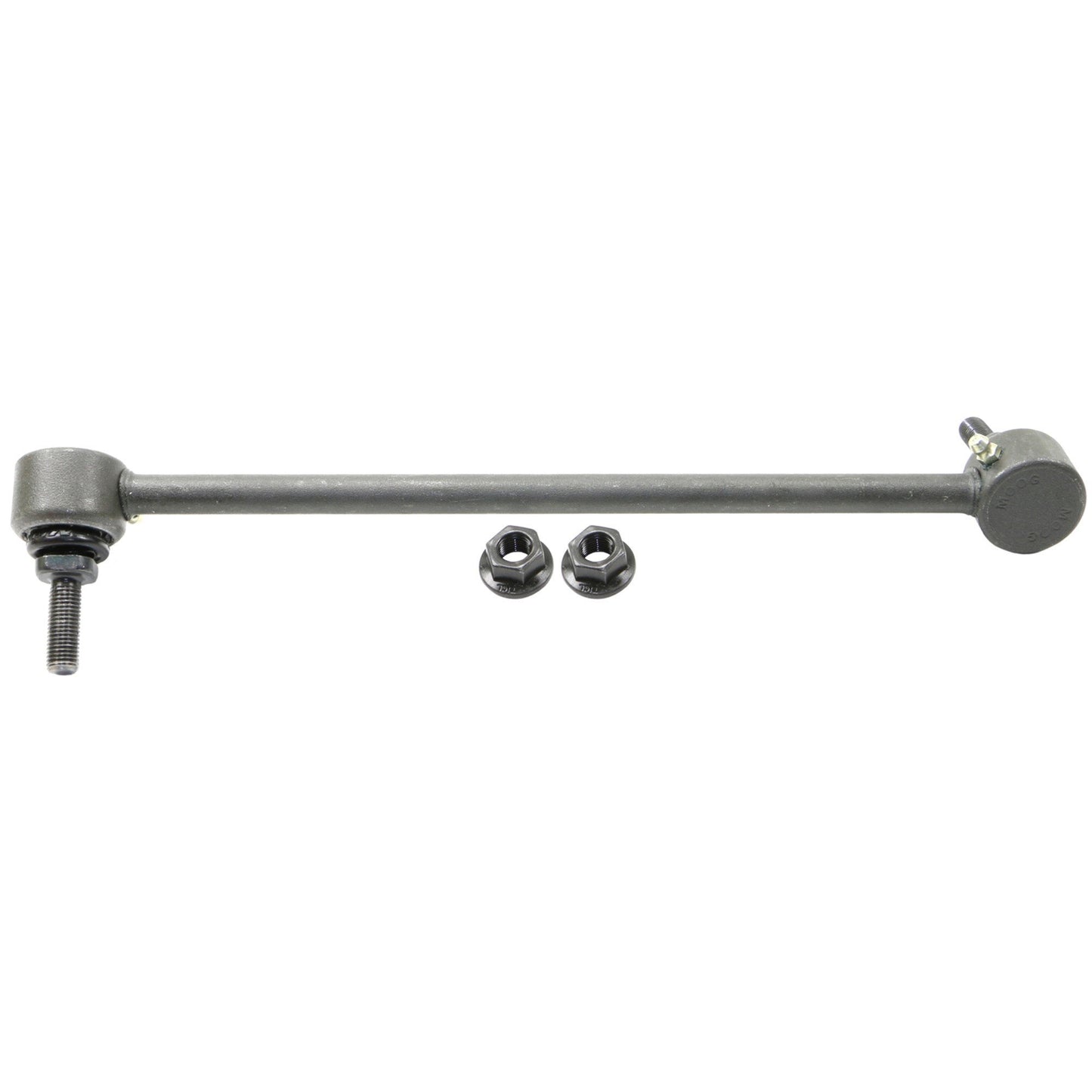 Back View of Front Left Suspension Stabilizer Bar Link MOOG K750626