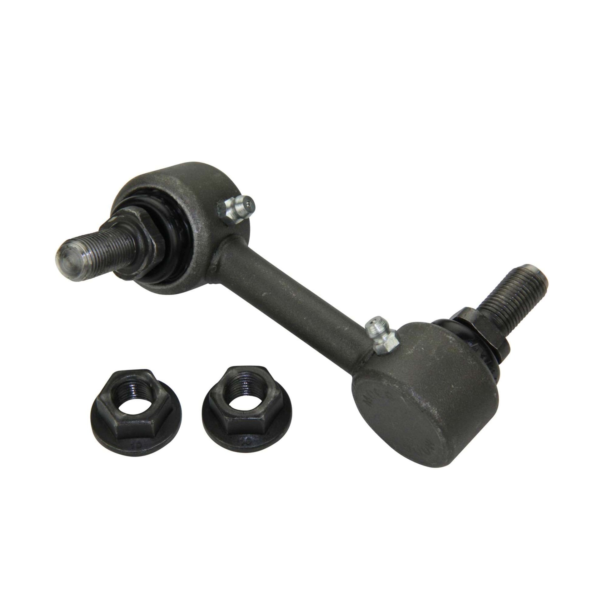 Back View of Rear Left Suspension Stabilizer Bar Link MOOG K750664