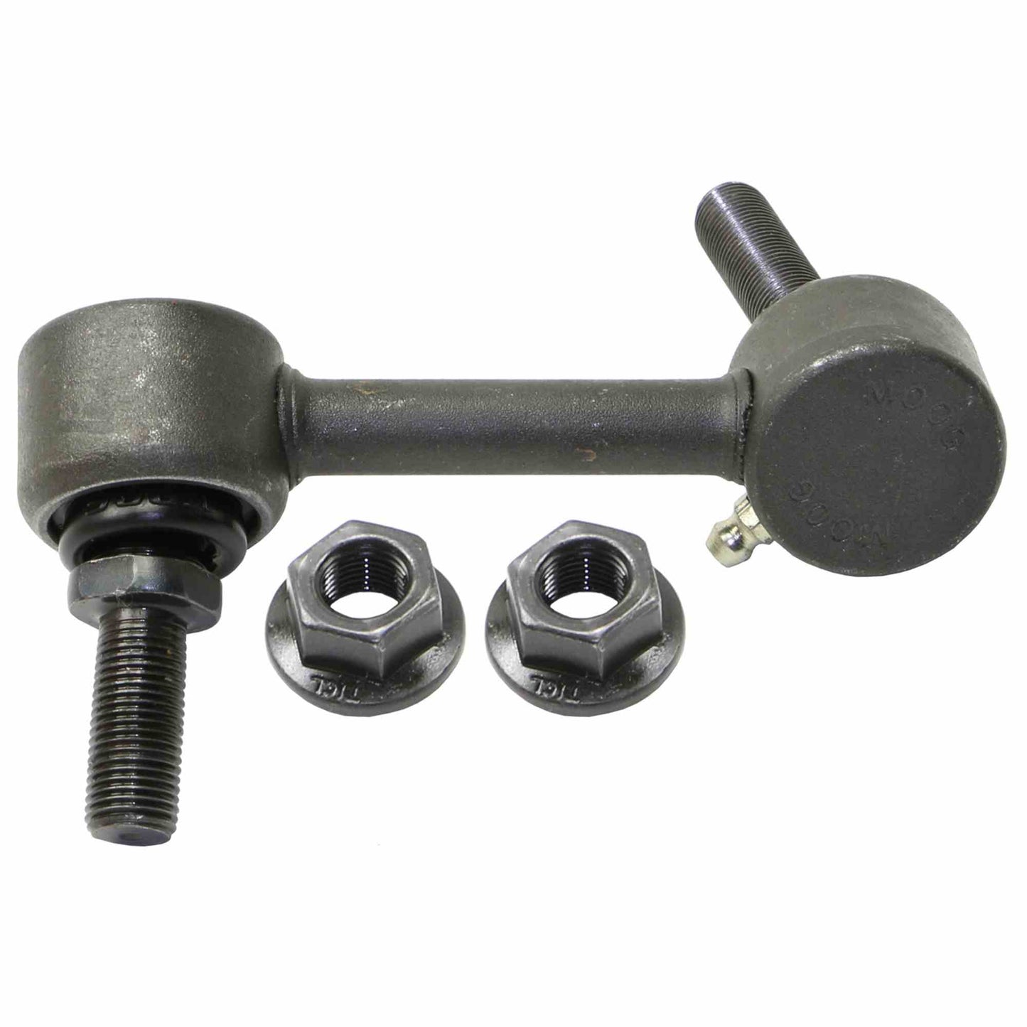 Back View of Rear Left Suspension Stabilizer Bar Link MOOG K750787