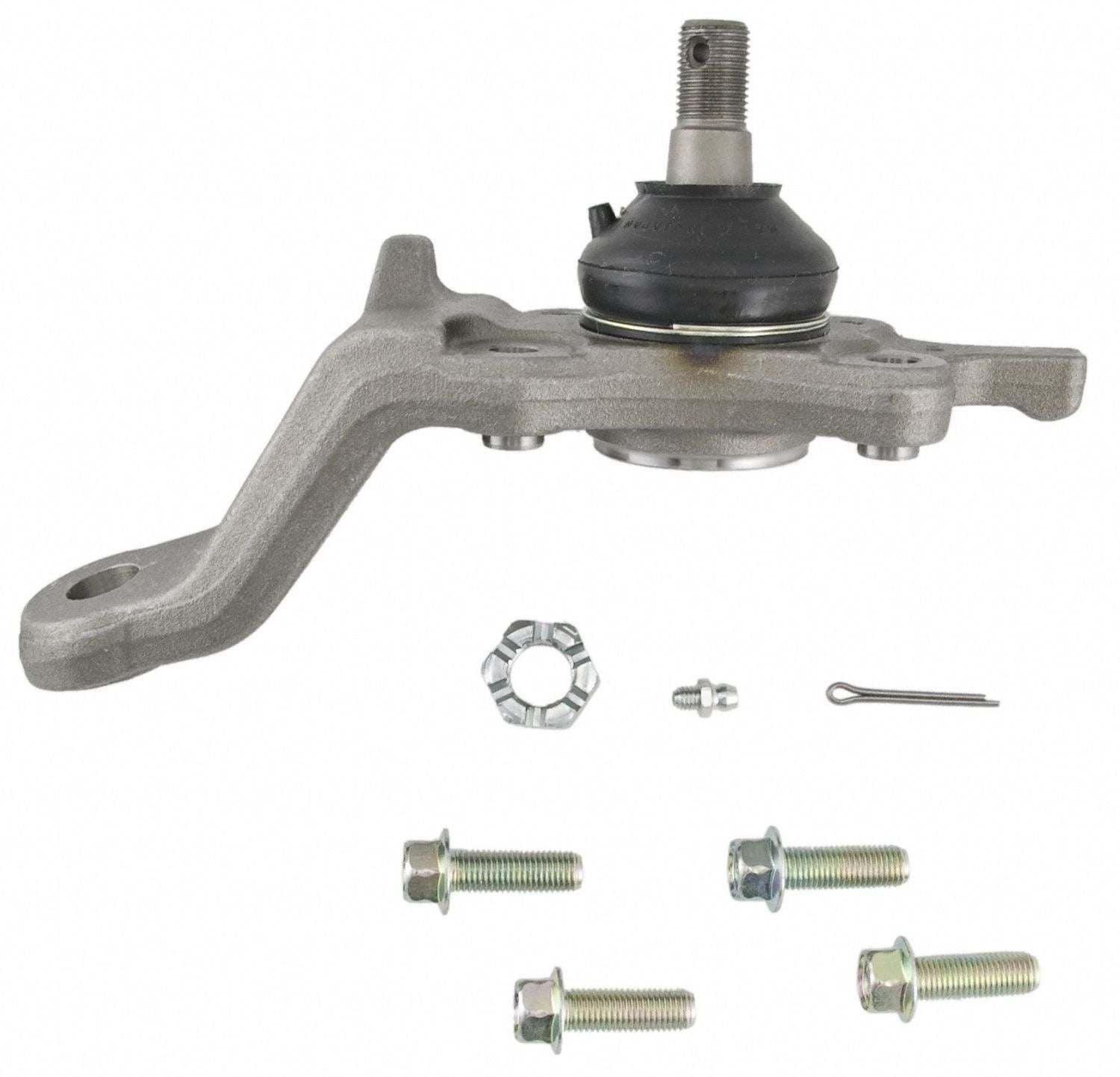 Top View of Front Left Suspension Ball Joint MOOG K80385