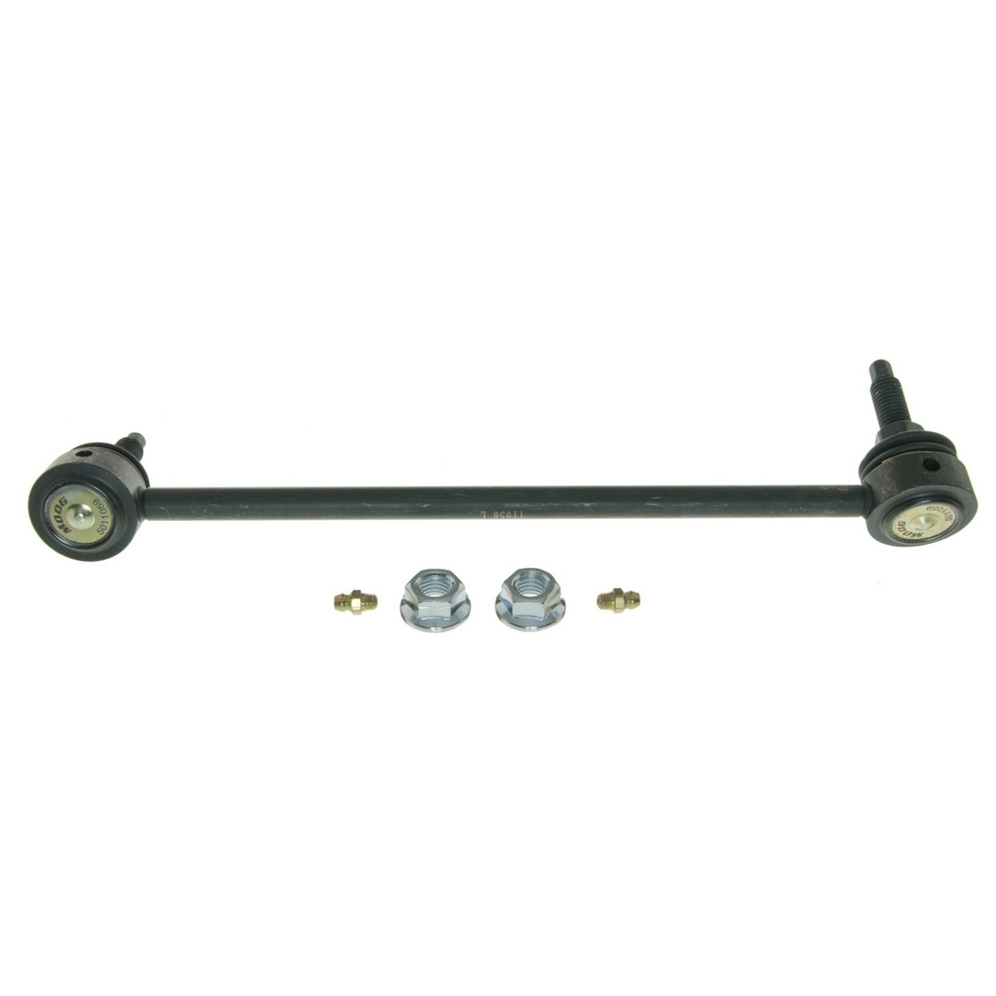 Bottom View of Front Left Suspension Stabilizer Bar Link MOOG K80461