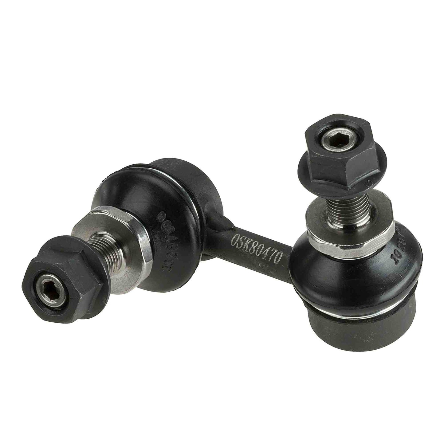 Angle View of Front Left Suspension Stabilizer Bar Link MOOG K80470