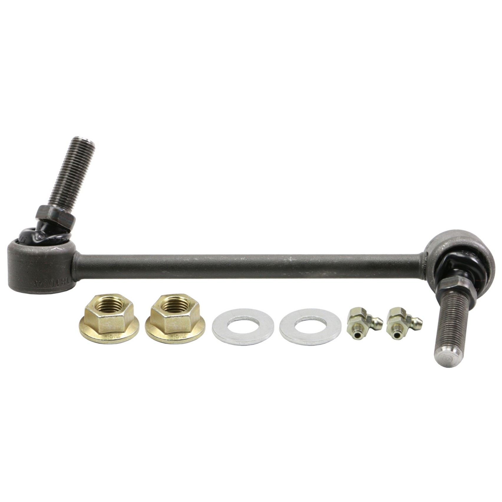 Angle View of Front Right Suspension Stabilizer Bar Link MOOG K80822