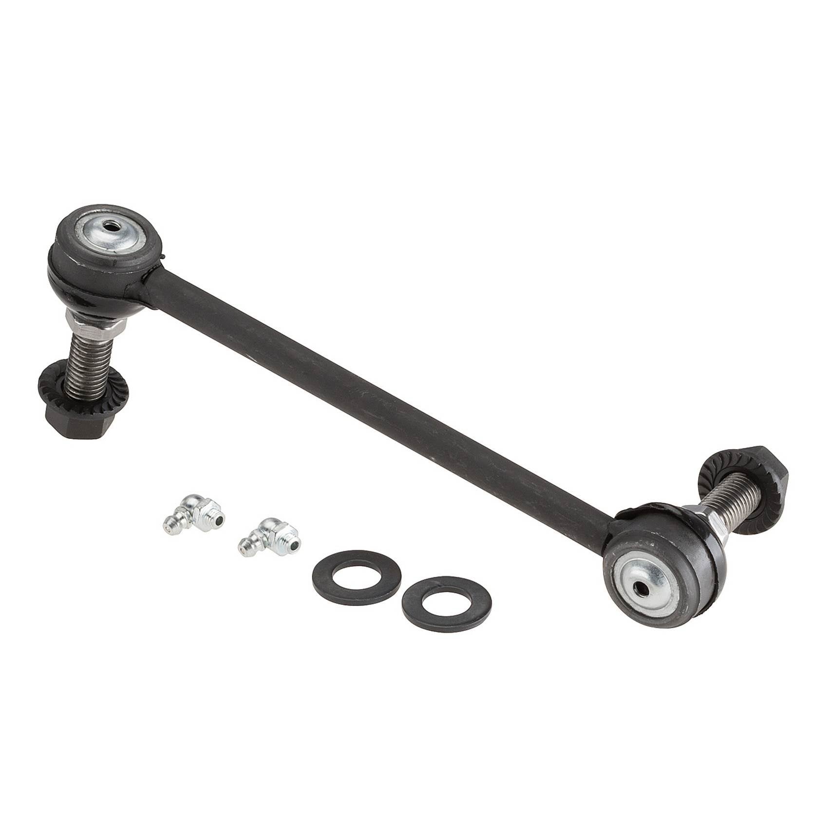 Back View of Front Right Suspension Stabilizer Bar Link MOOG K80822