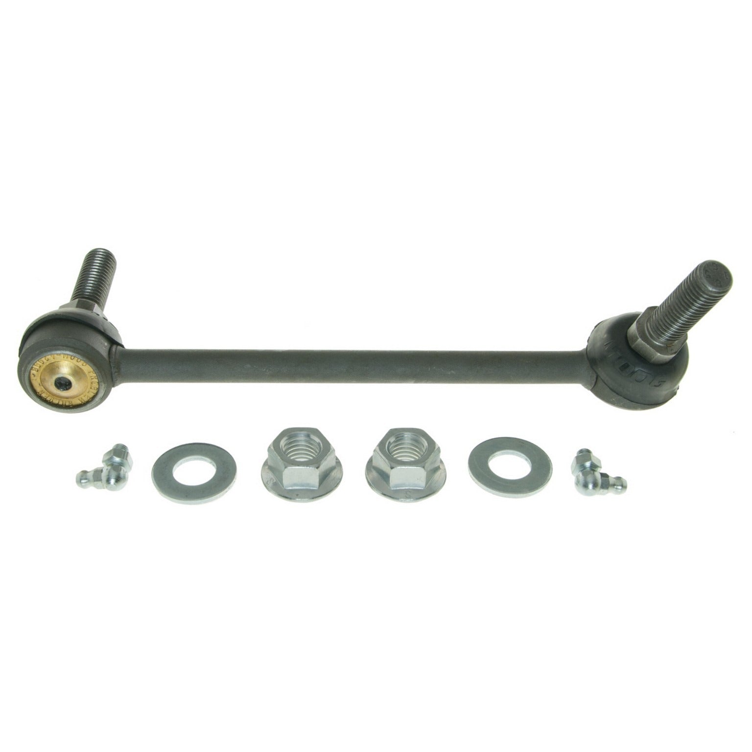 Bottom View of Front Right Suspension Stabilizer Bar Link MOOG K80822