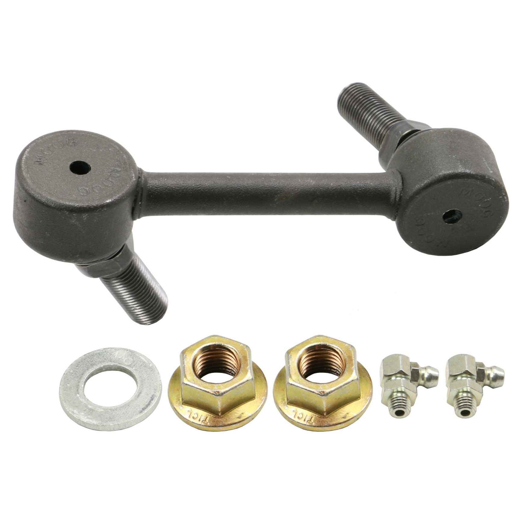 Back View of Front Right Suspension Stabilizer Bar Link MOOG K80825