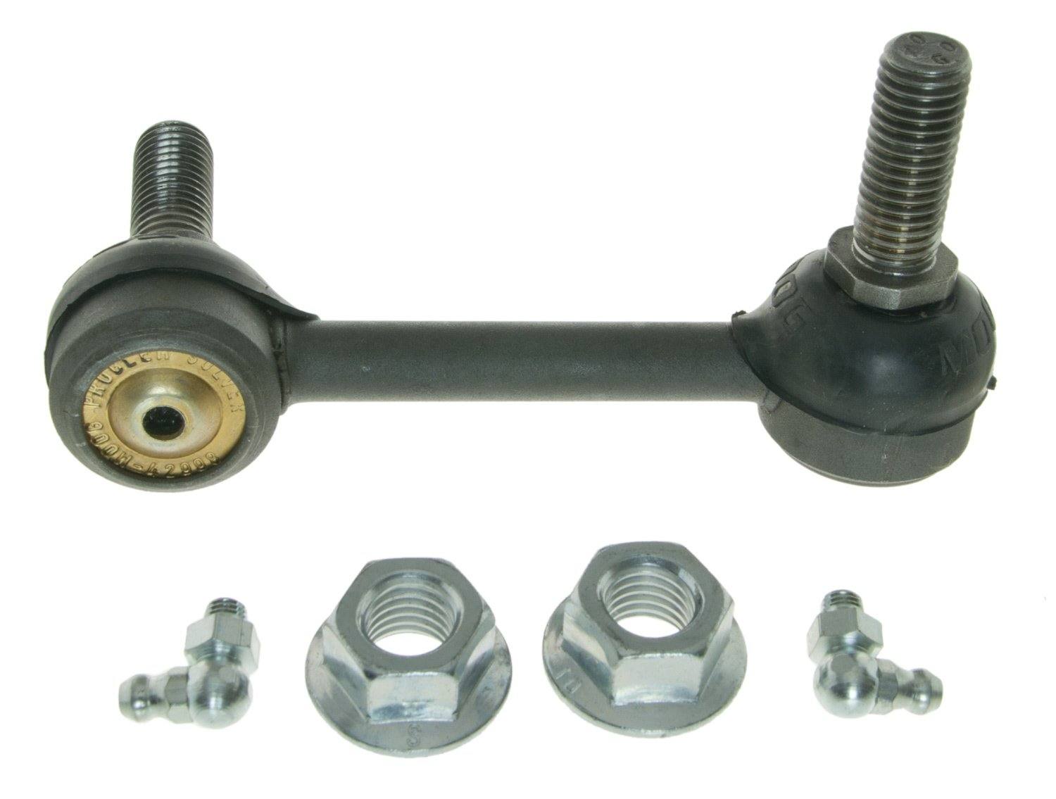 Bottom View of Front Right Suspension Stabilizer Bar Link MOOG K80825