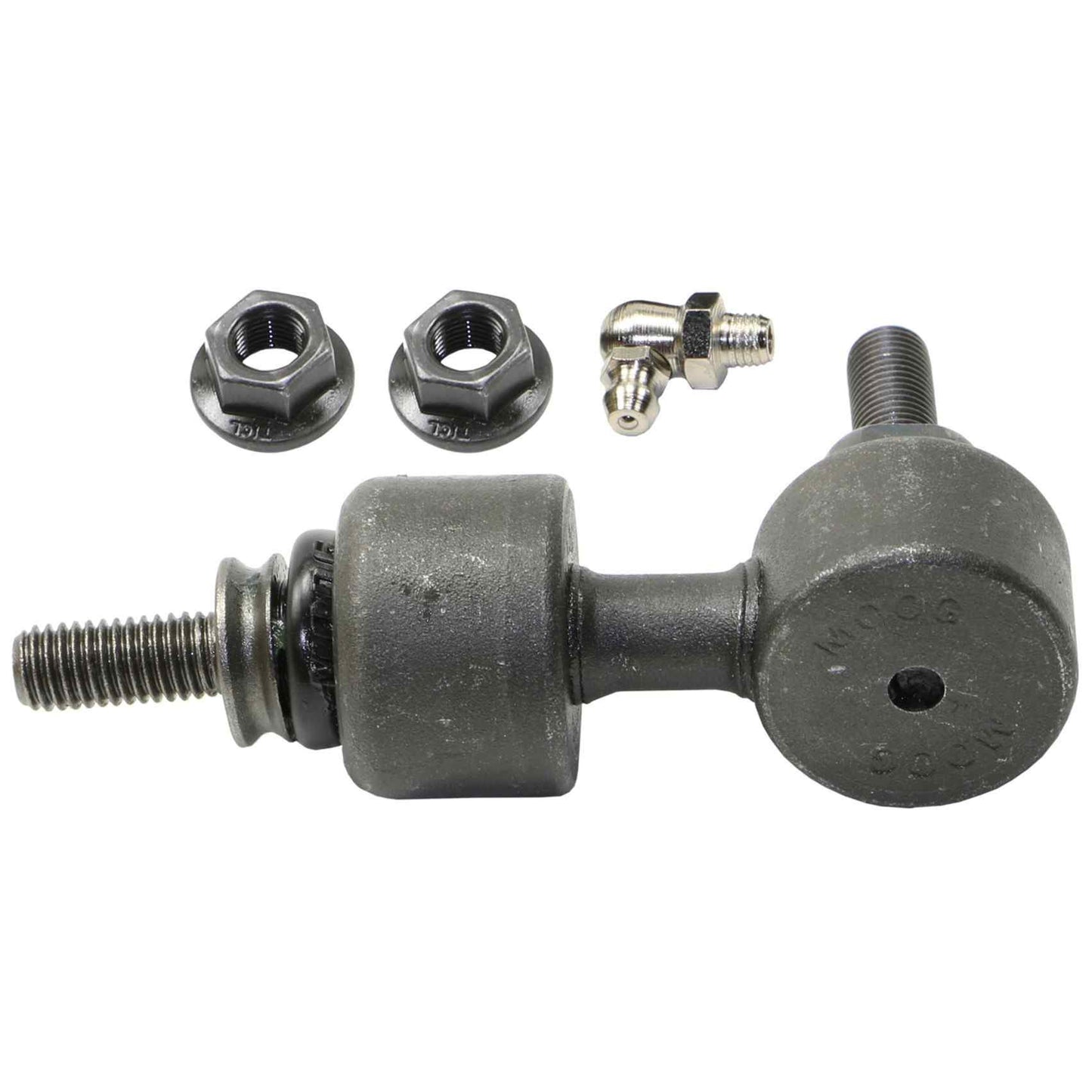 Back View of Rear Suspension Stabilizer Bar Link MOOG K80867