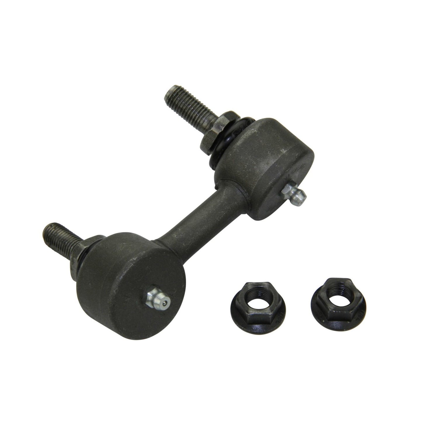 Back View of Front Right Suspension Stabilizer Bar Link MOOG K90340