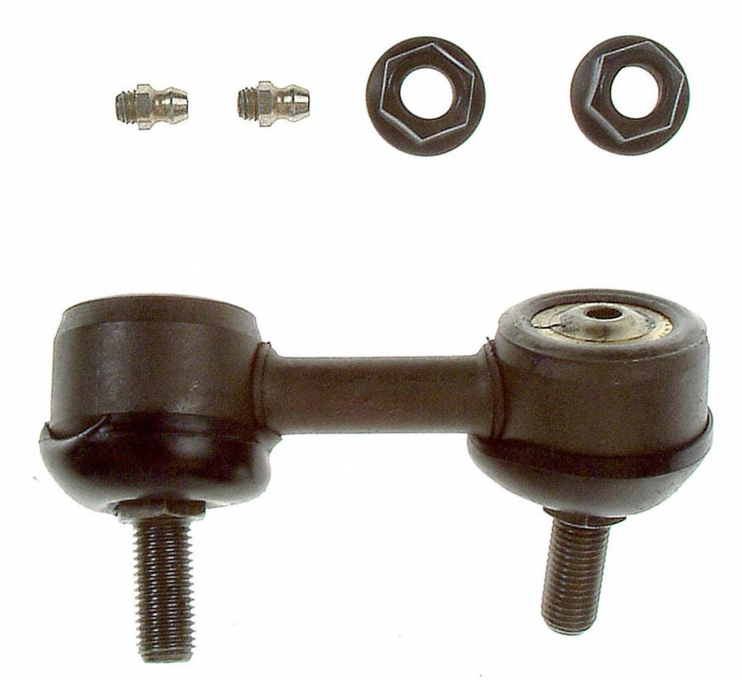 Top View of Front Right Suspension Stabilizer Bar Link MOOG K90340