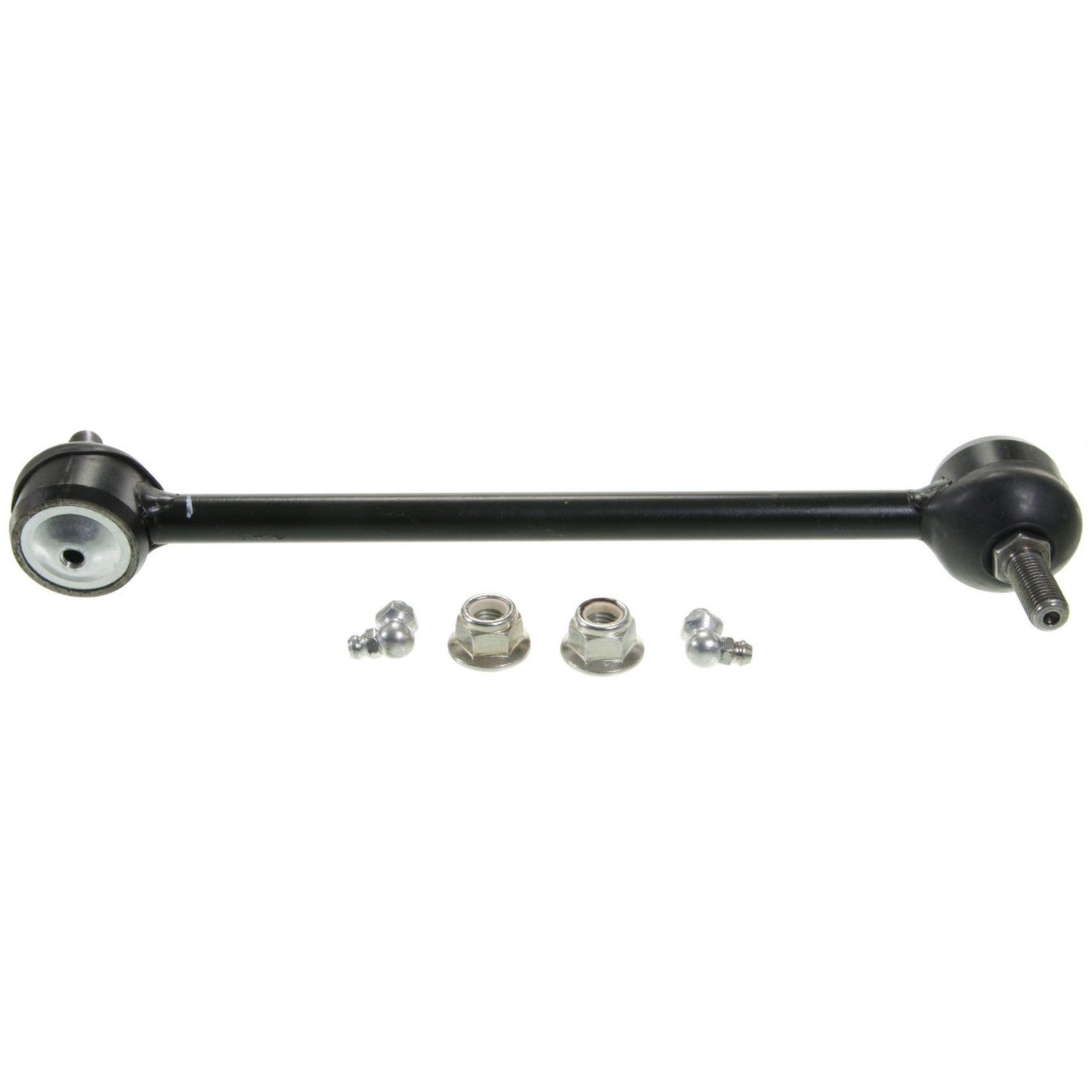 Angle View of Rear Suspension Stabilizer Bar Link MOOG K90345