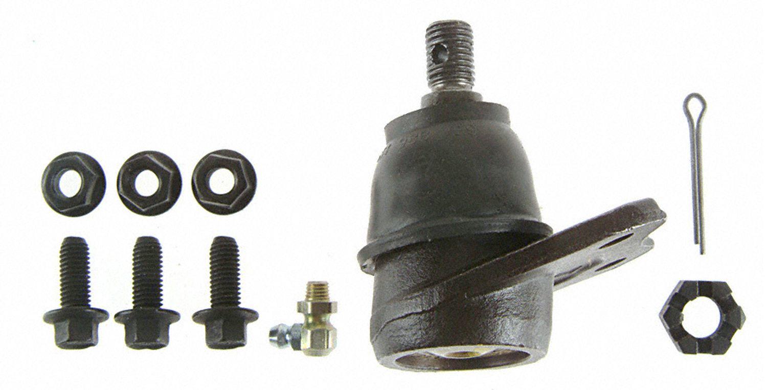 Top View of Front Left Suspension Ball Joint MOOG K90355