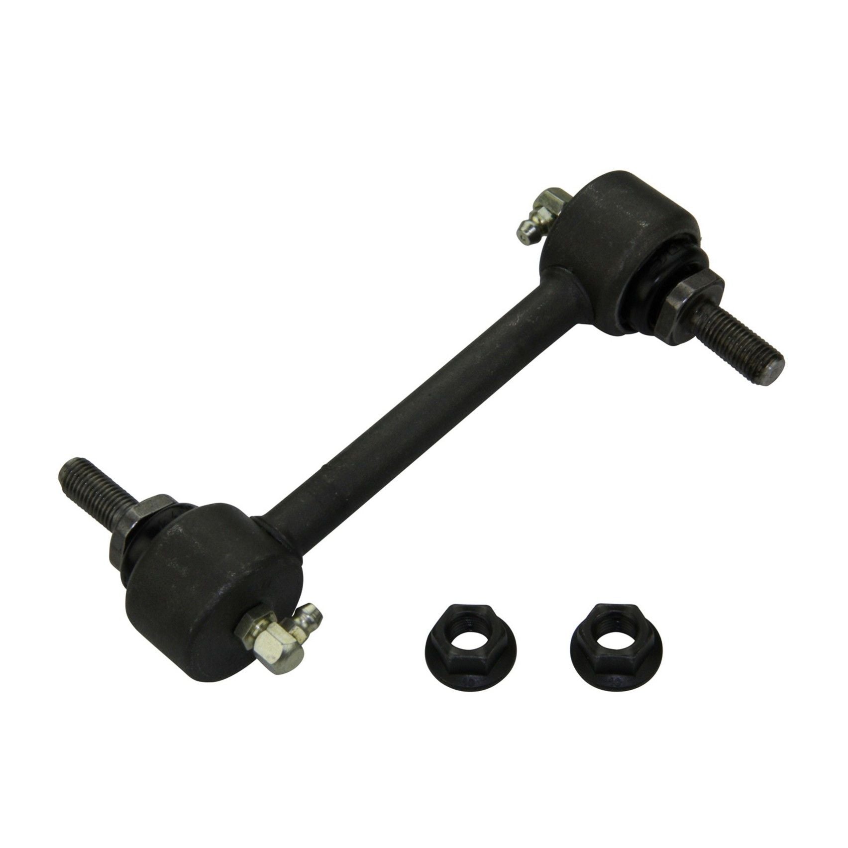 Back View of Rear Suspension Stabilizer Bar Link MOOG K90360