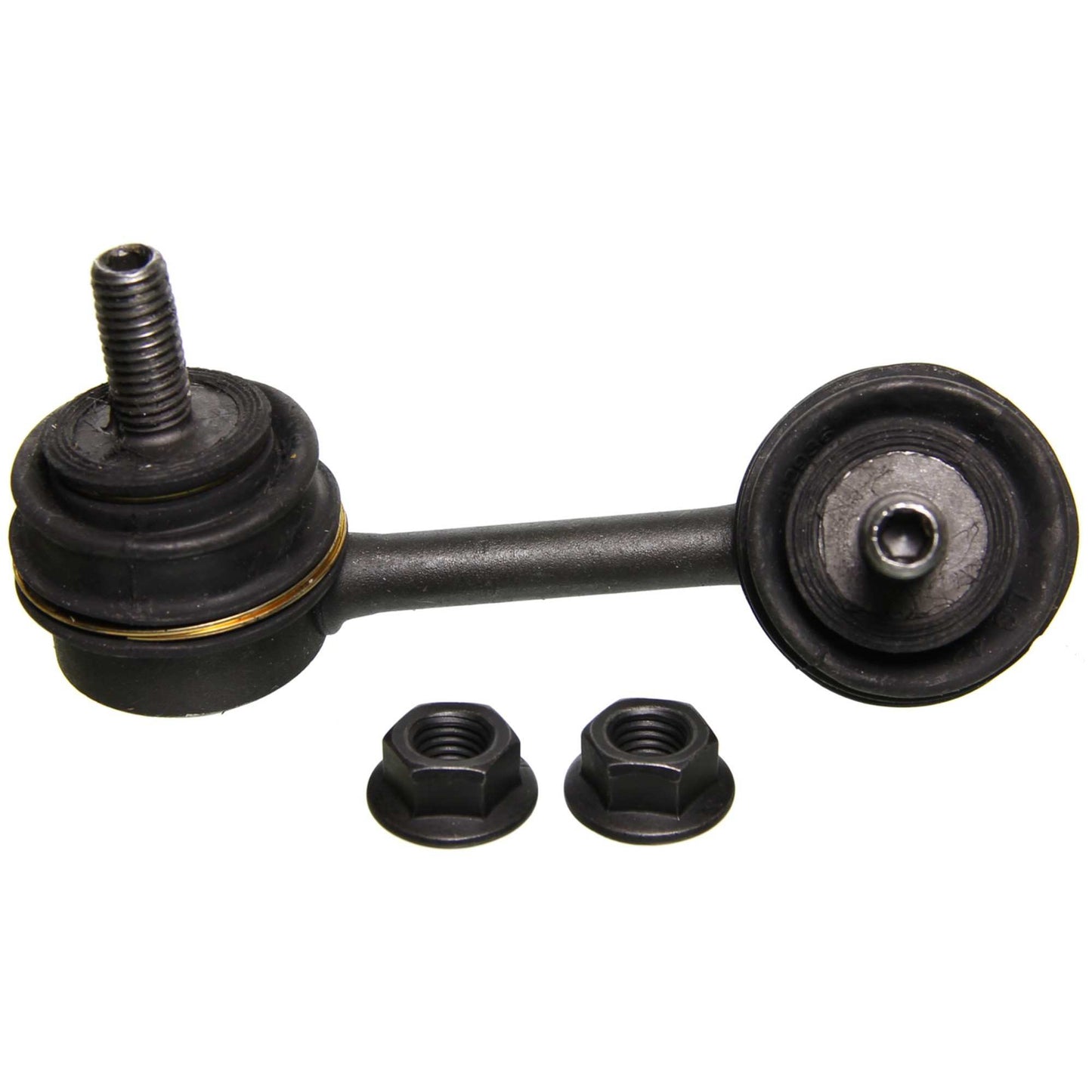 Angle View of Front Left Suspension Stabilizer Bar Link MOOG K90432