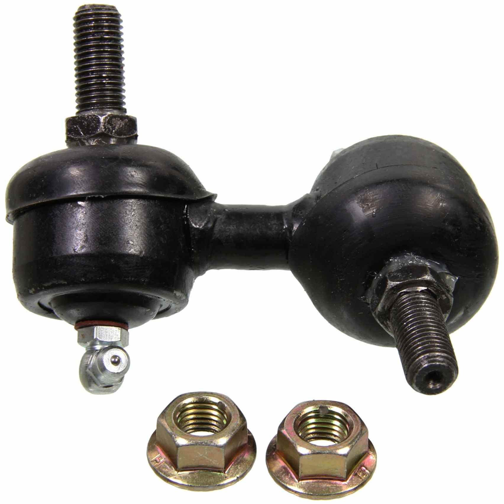 Angle View of Front Right Suspension Stabilizer Bar Link MOOG K90455