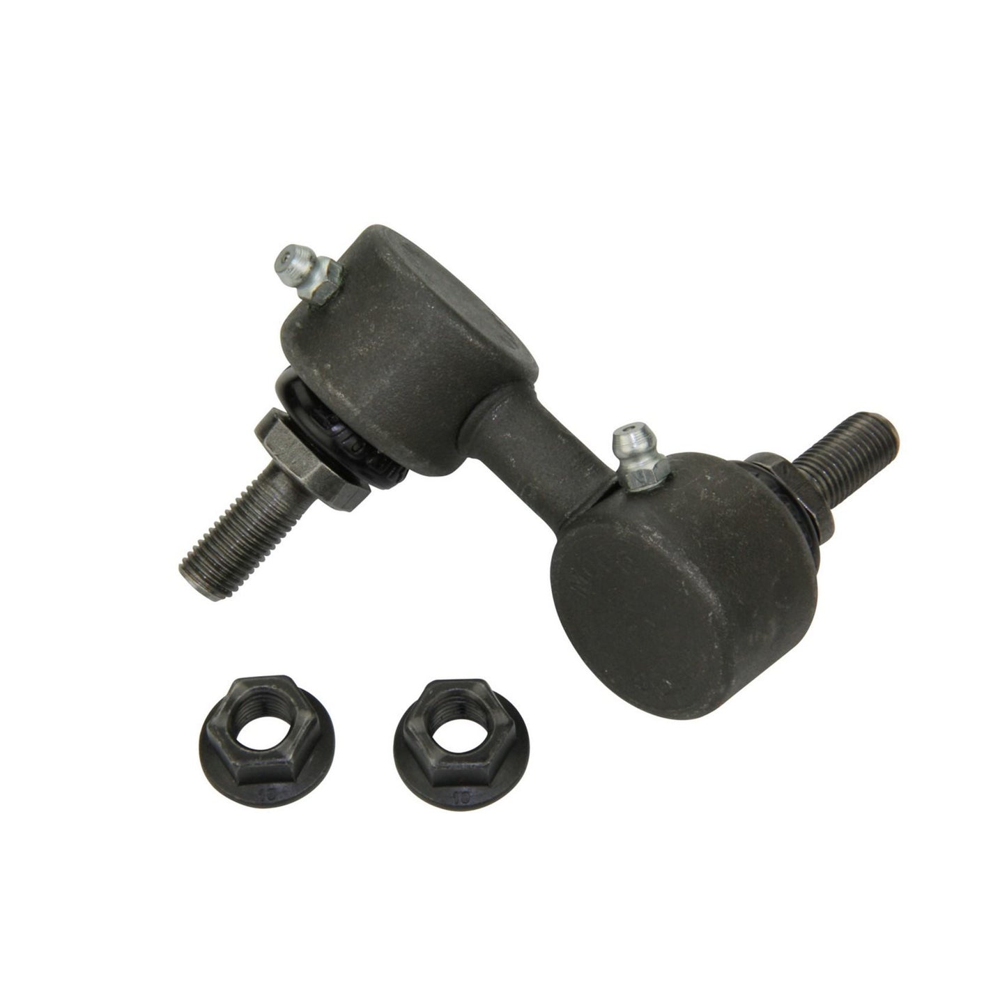 Back View of Front Right Suspension Stabilizer Bar Link MOOG K90455