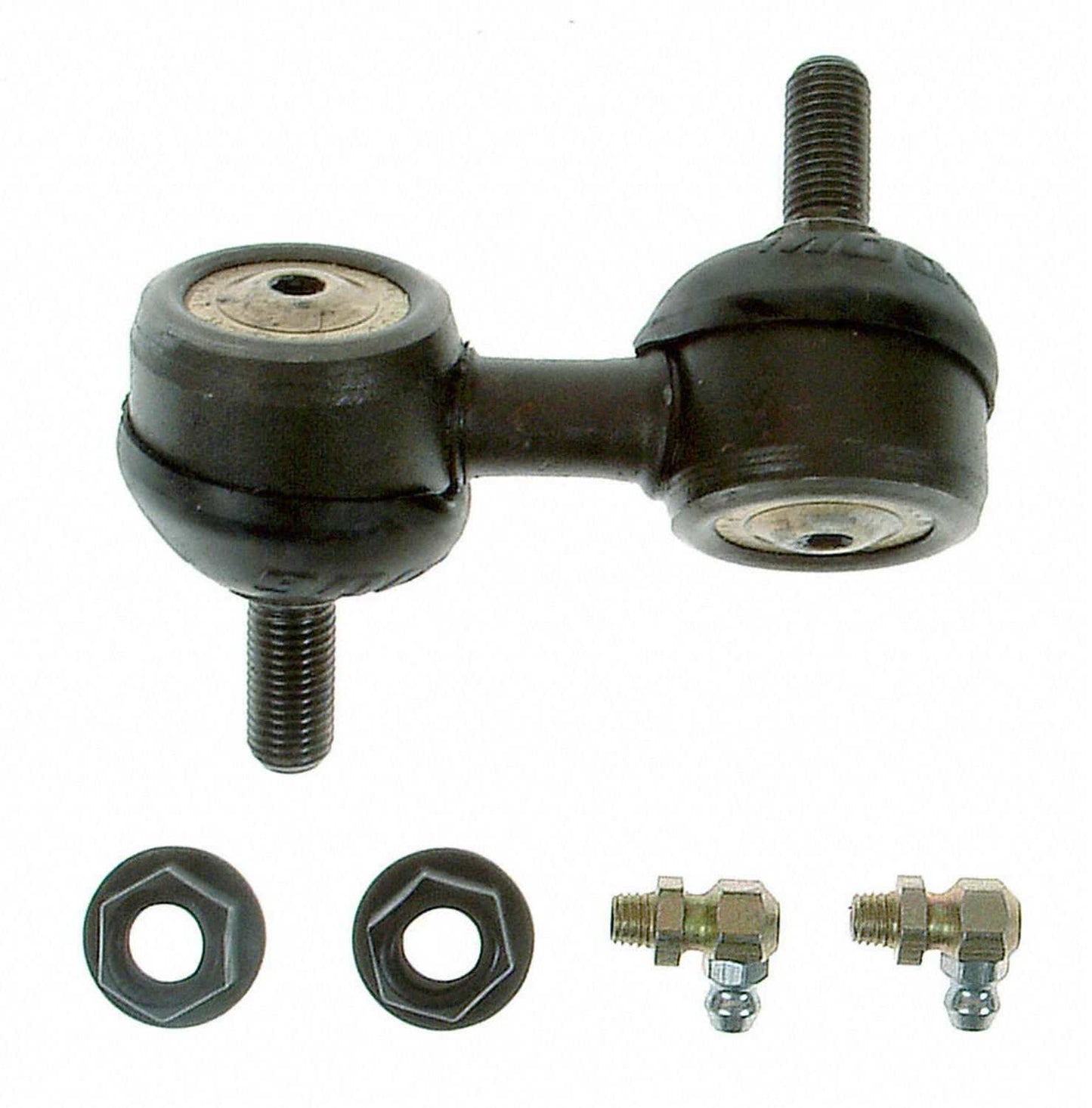 Top View of Front Right Suspension Stabilizer Bar Link MOOG K90455