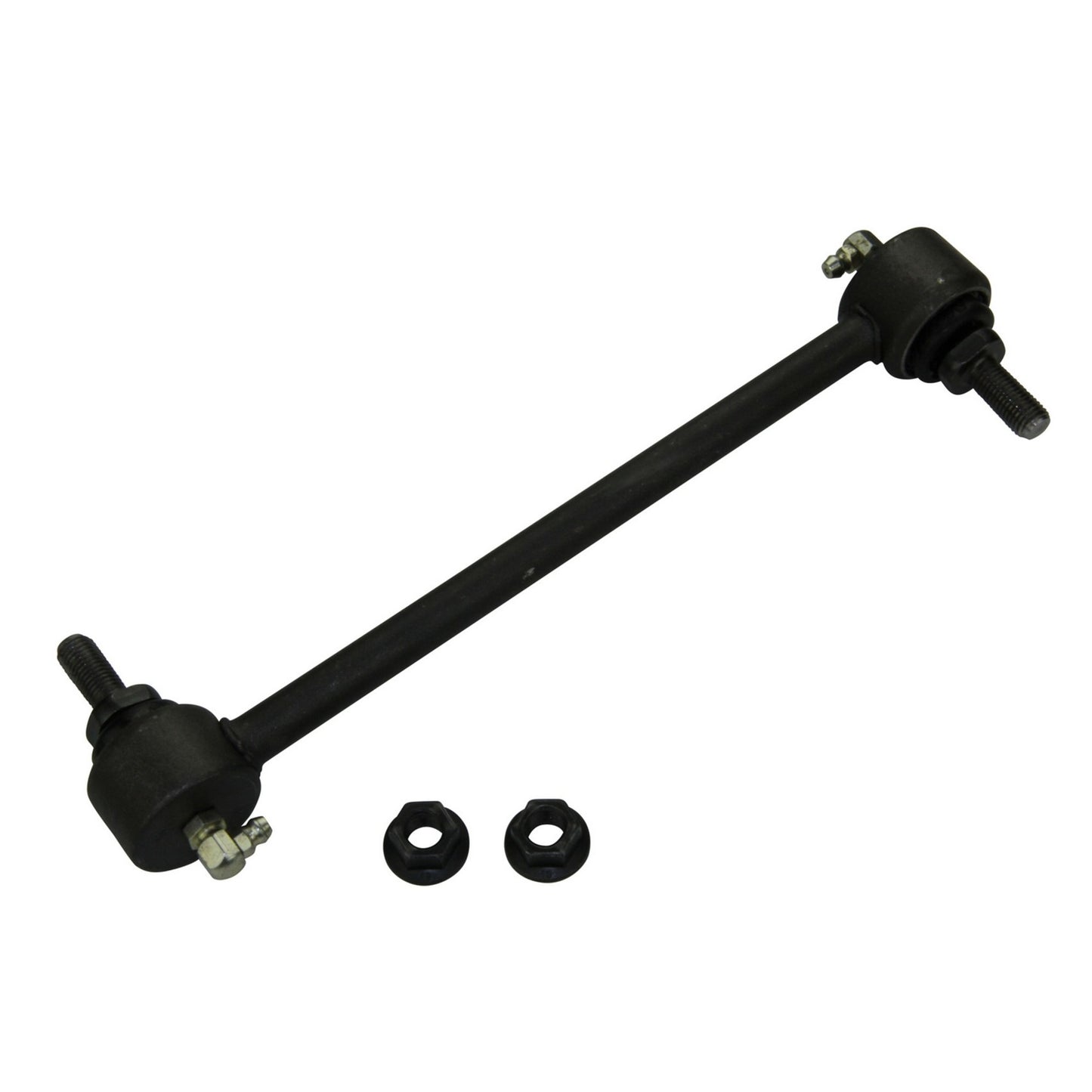 Back View of Rear Suspension Stabilizer Bar Link MOOG K90664