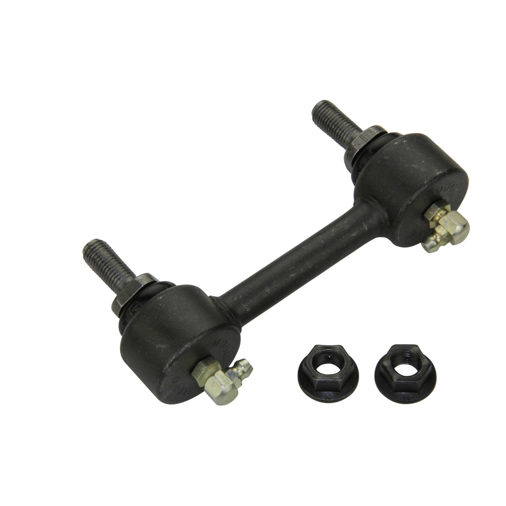 Back View of Rear Suspension Stabilizer Bar Link MOOG K90684