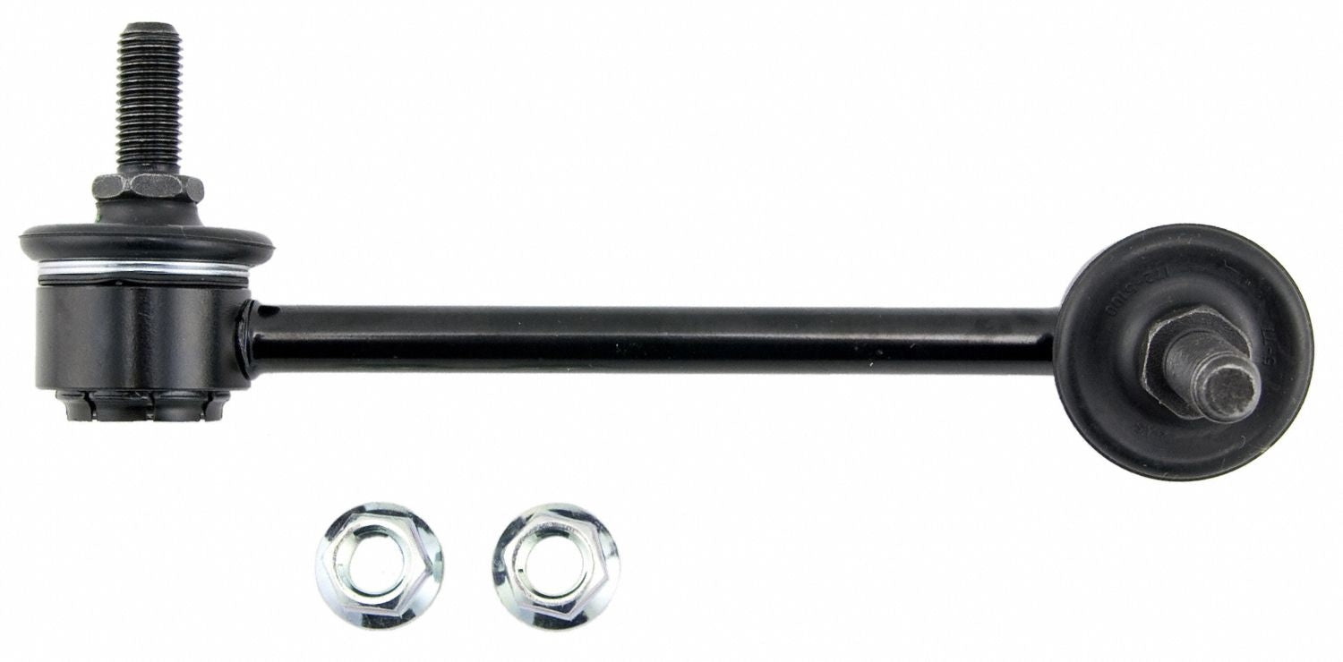 Top View of Rear Left Suspension Stabilizer Bar Link MOOG K90703