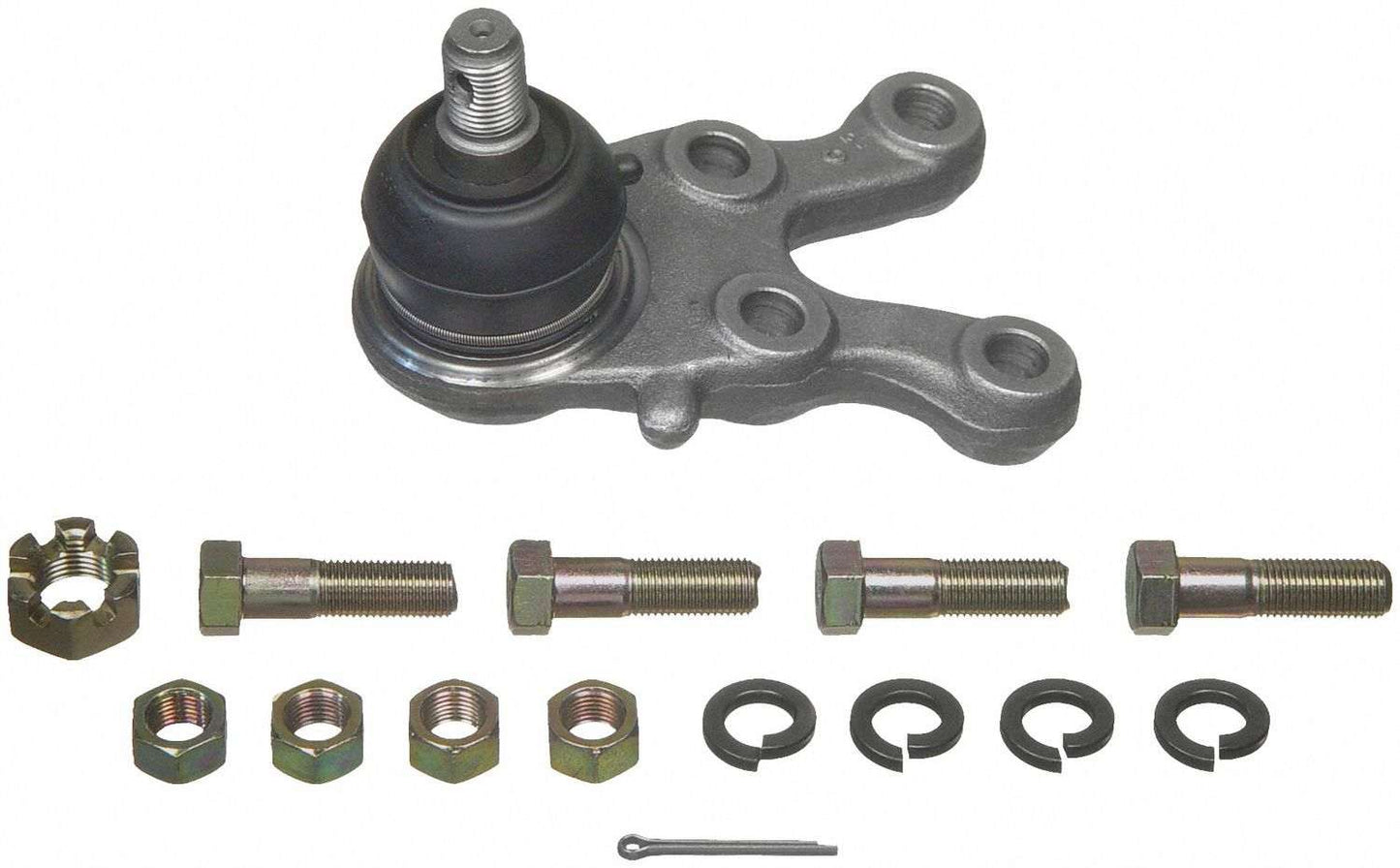 Top View of Front Left Suspension Ball Joint MOOG K9754