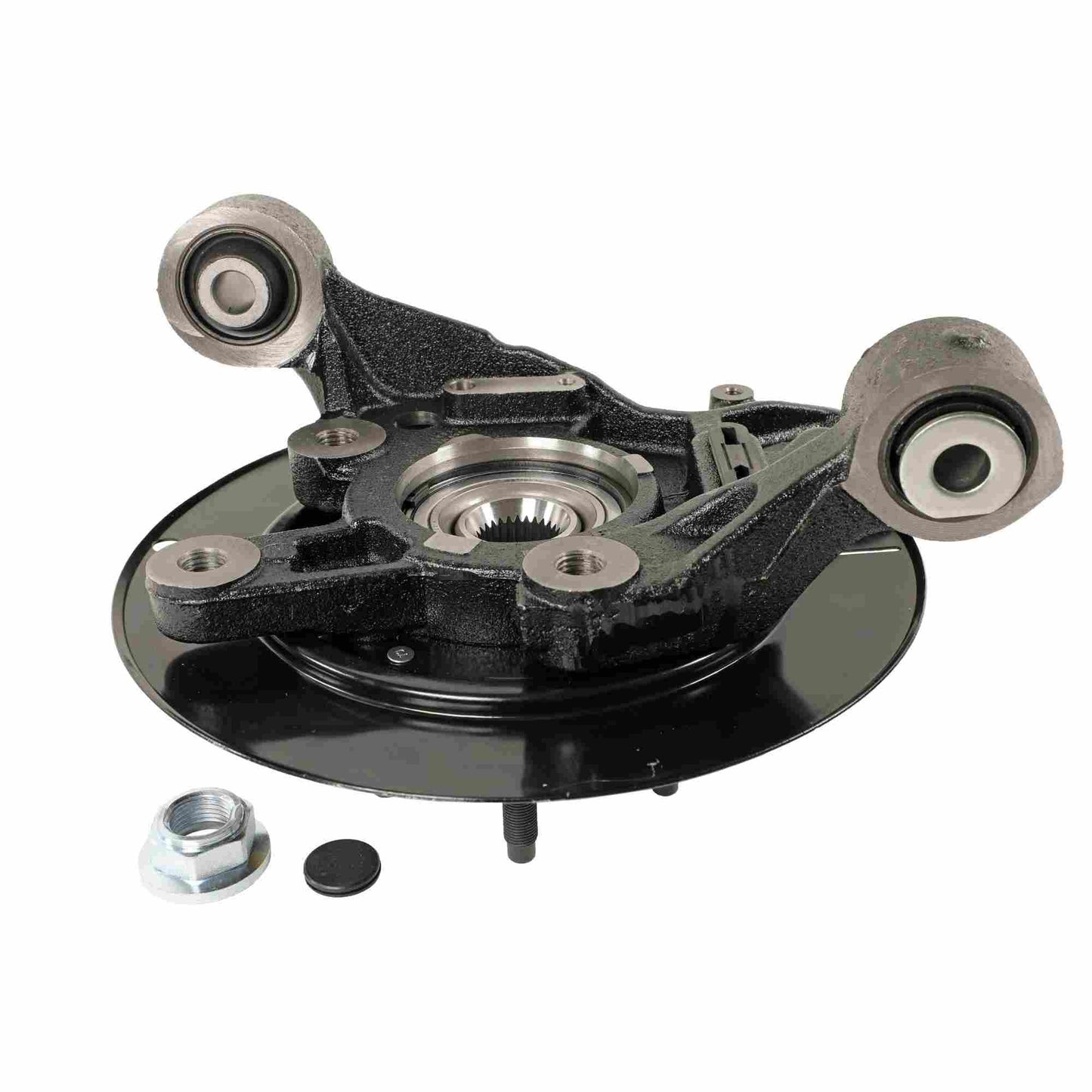 Angle View of Rear Left Wheel Bearing and Hub Assembly MOOG LK035