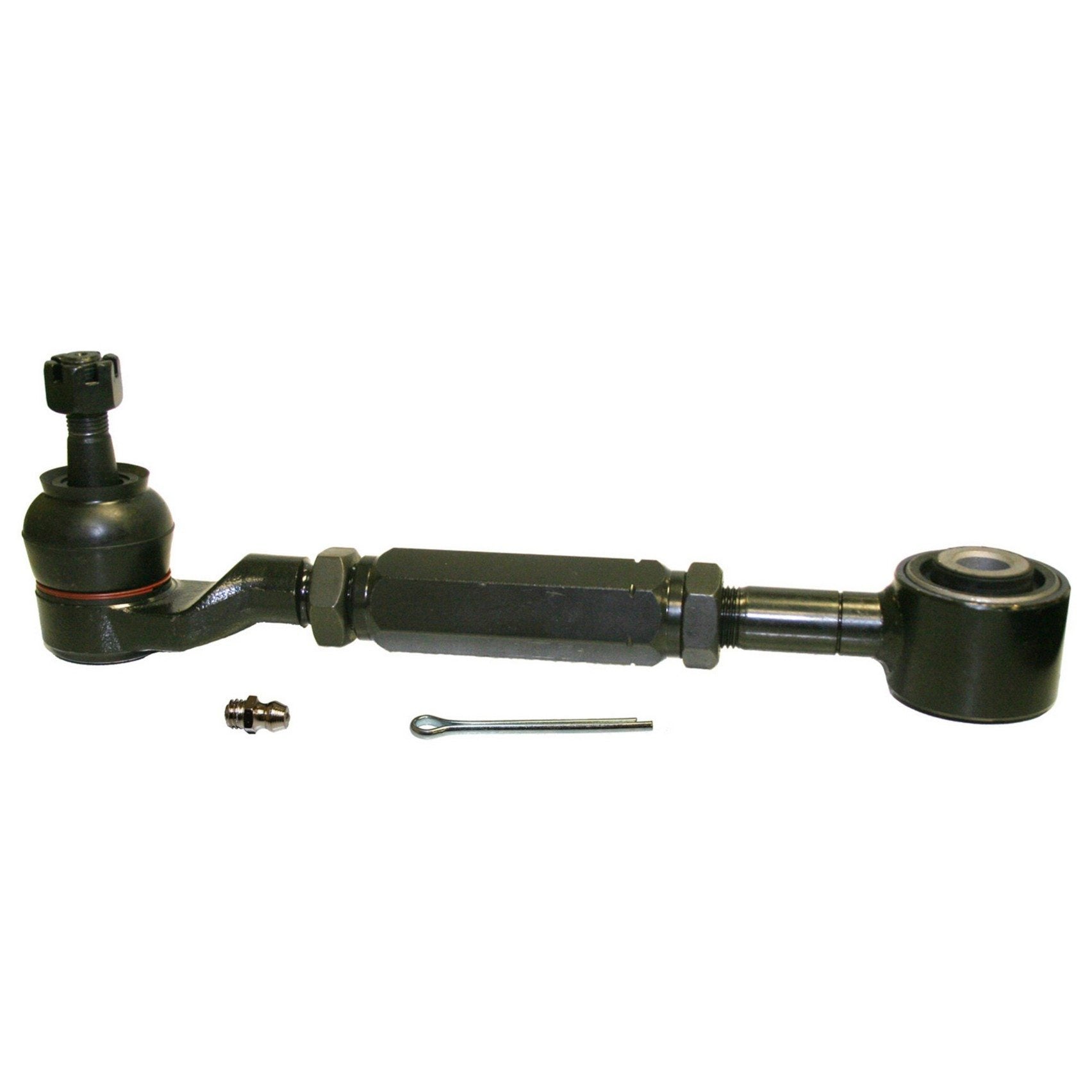 Back View of Rear Suspension Control Arm and Ball Joint Assembly MOOG RK100124