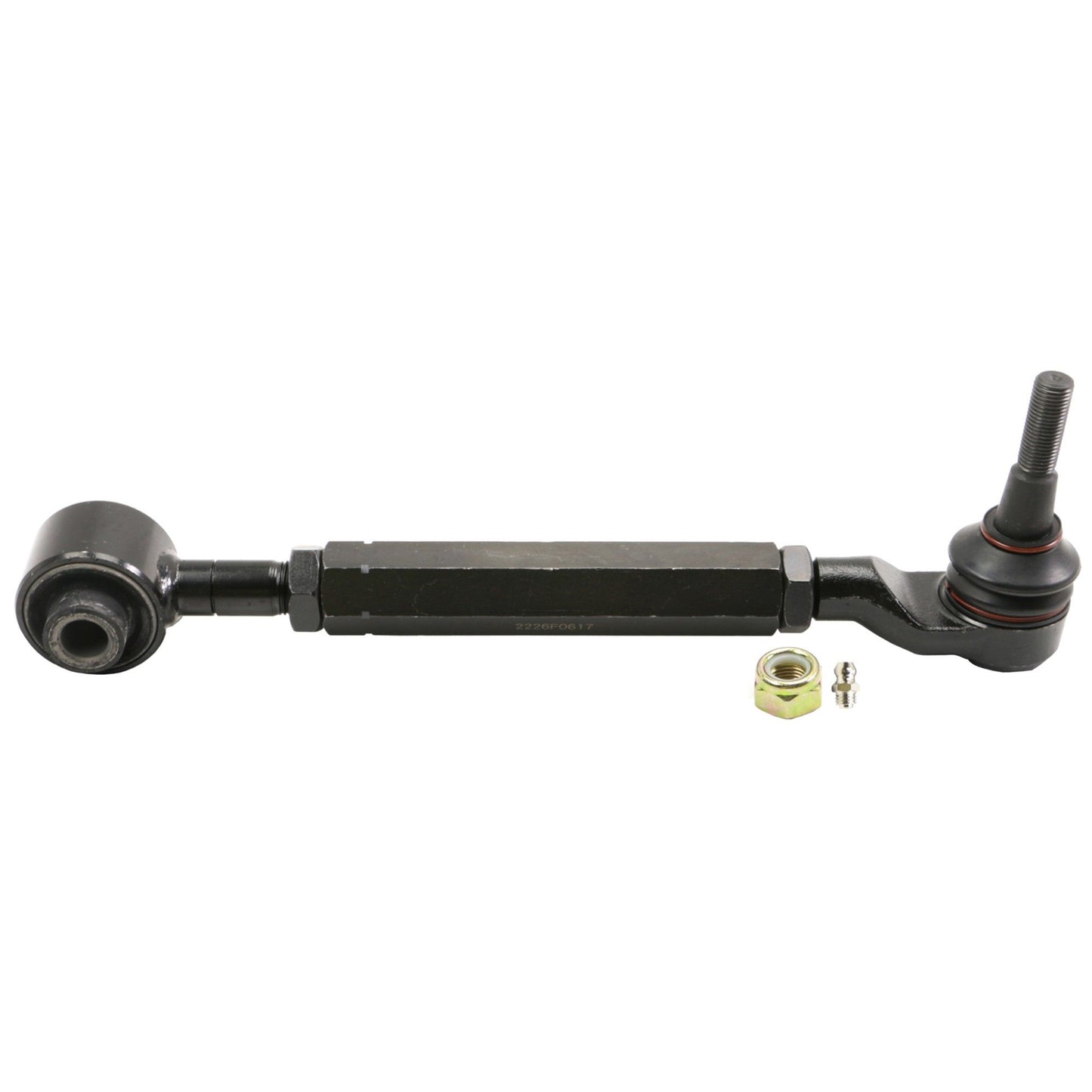 Angle View of Rear Upper Suspension Control Arm and Ball Joint Assembly MOOG RK100138