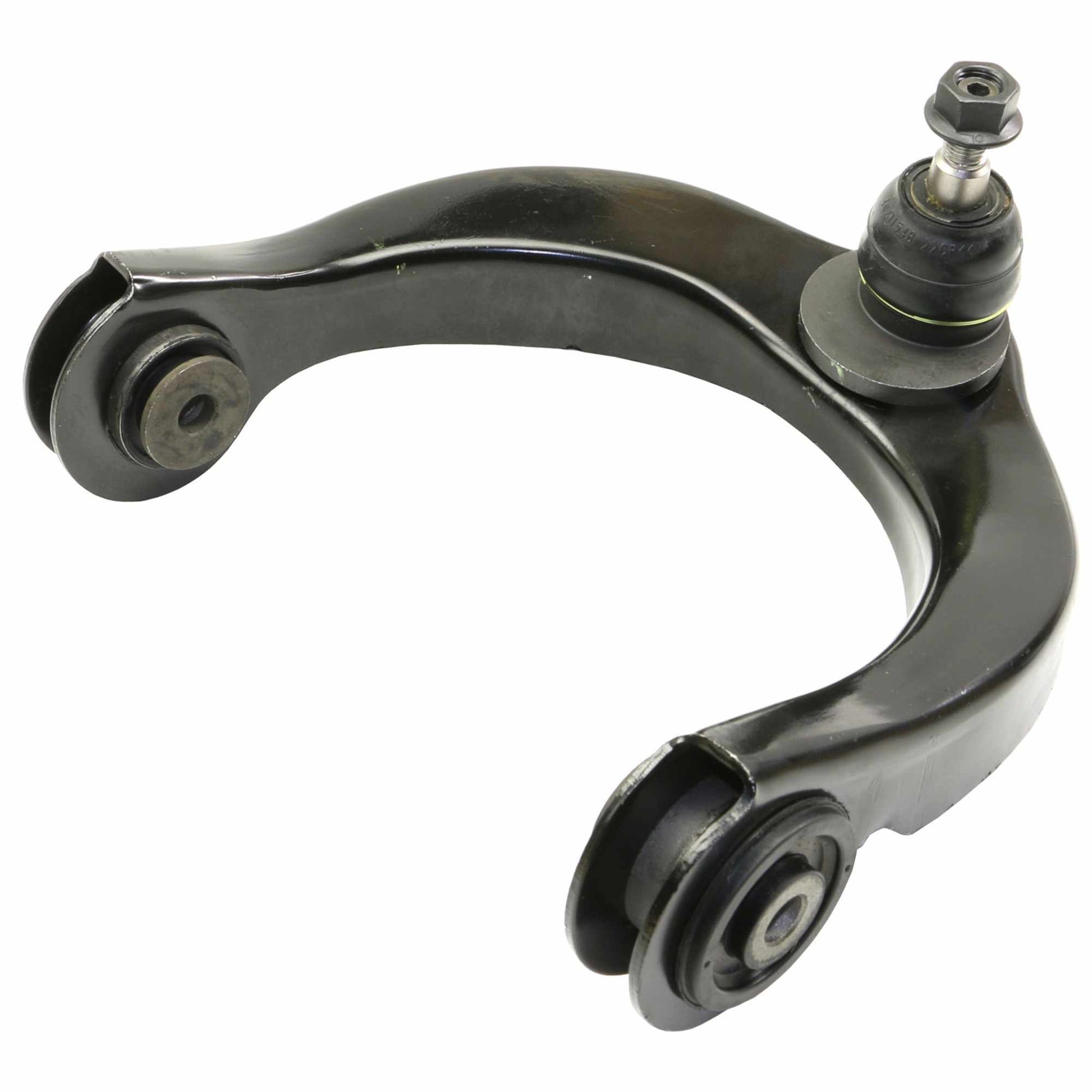 Angle View of Front Upper Left Suspension Control Arm and Ball Joint Assembly MOOG RK100168