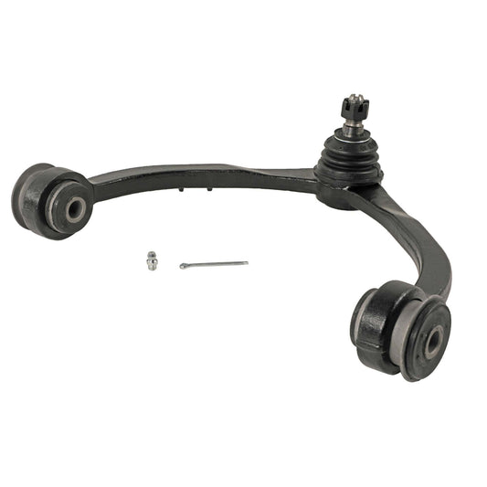 Angle View of Front Upper Suspension Control Arm and Ball Joint Assembly MOOG RK620006