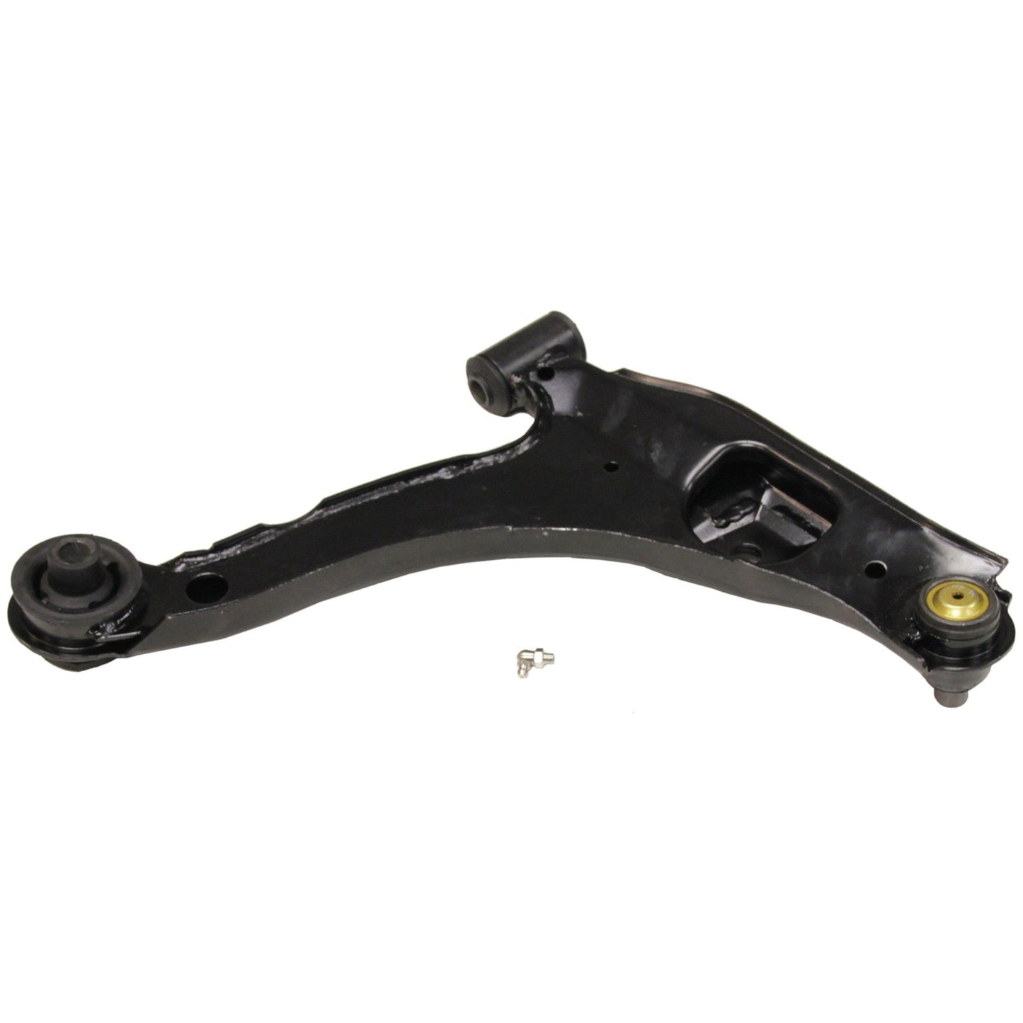 Back View of Front Left Suspension Control Arm and Ball Joint Assembly MOOG RK620008