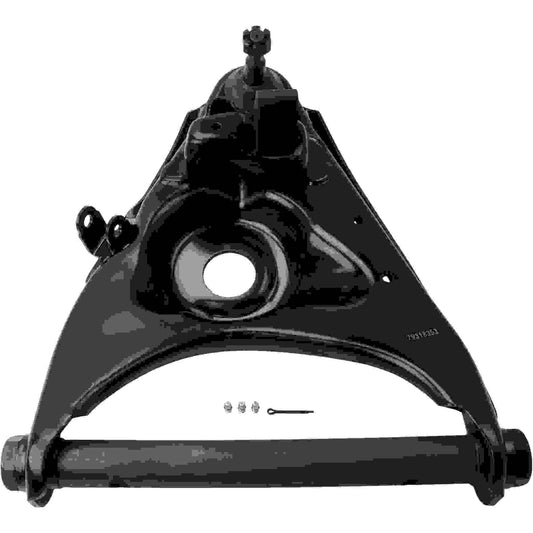 Angle View of Front Left Suspension Control Arm and Ball Joint Assembly MOOG RK620036