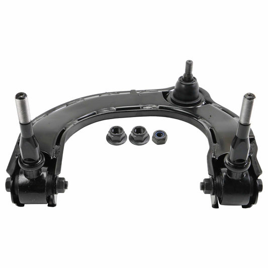 Angle View of Front Upper Left Suspension Control Arm and Ball Joint Assembly MOOG RK620103