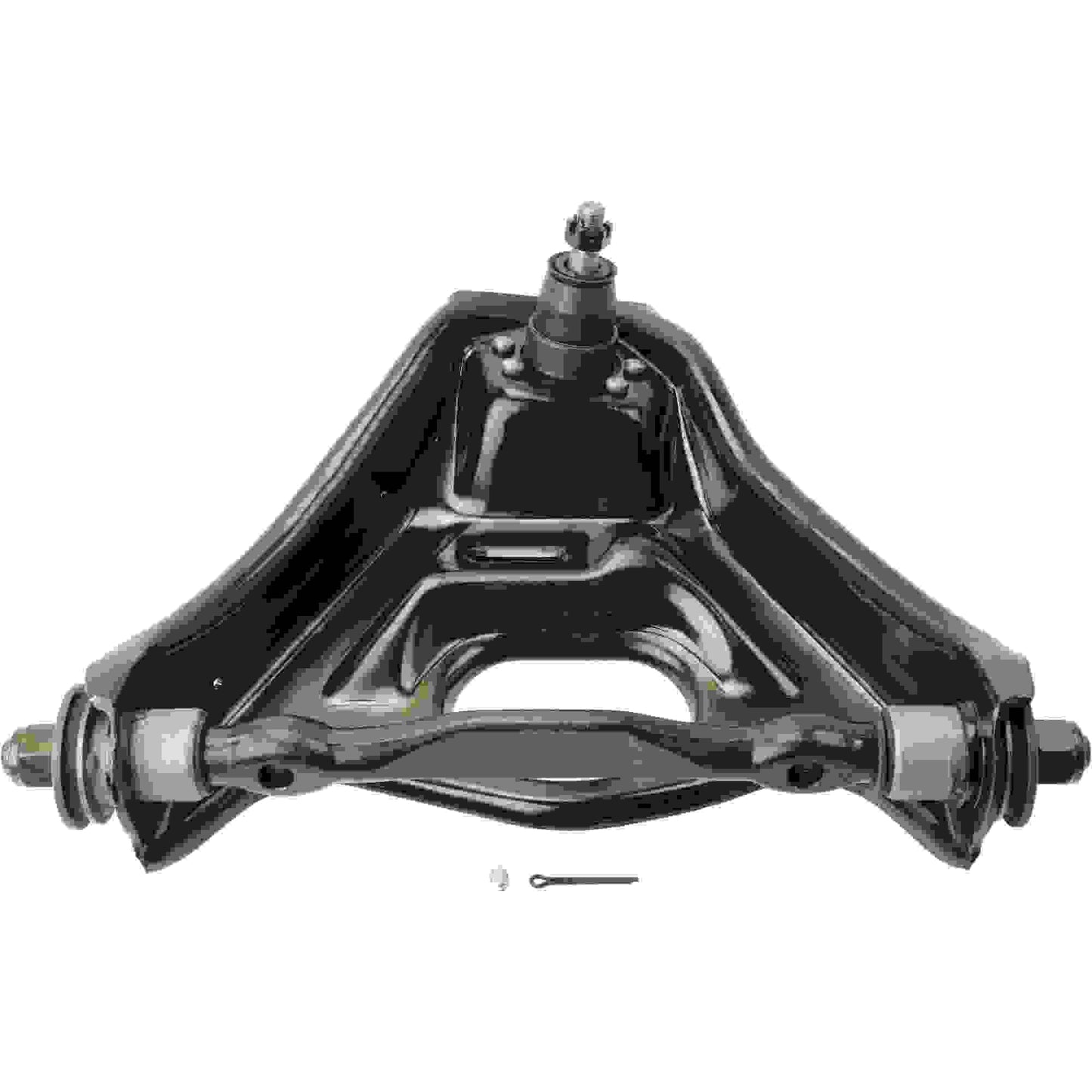 Angle View of Front Upper Left Suspension Control Arm and Ball Joint Assembly MOOG RK620158