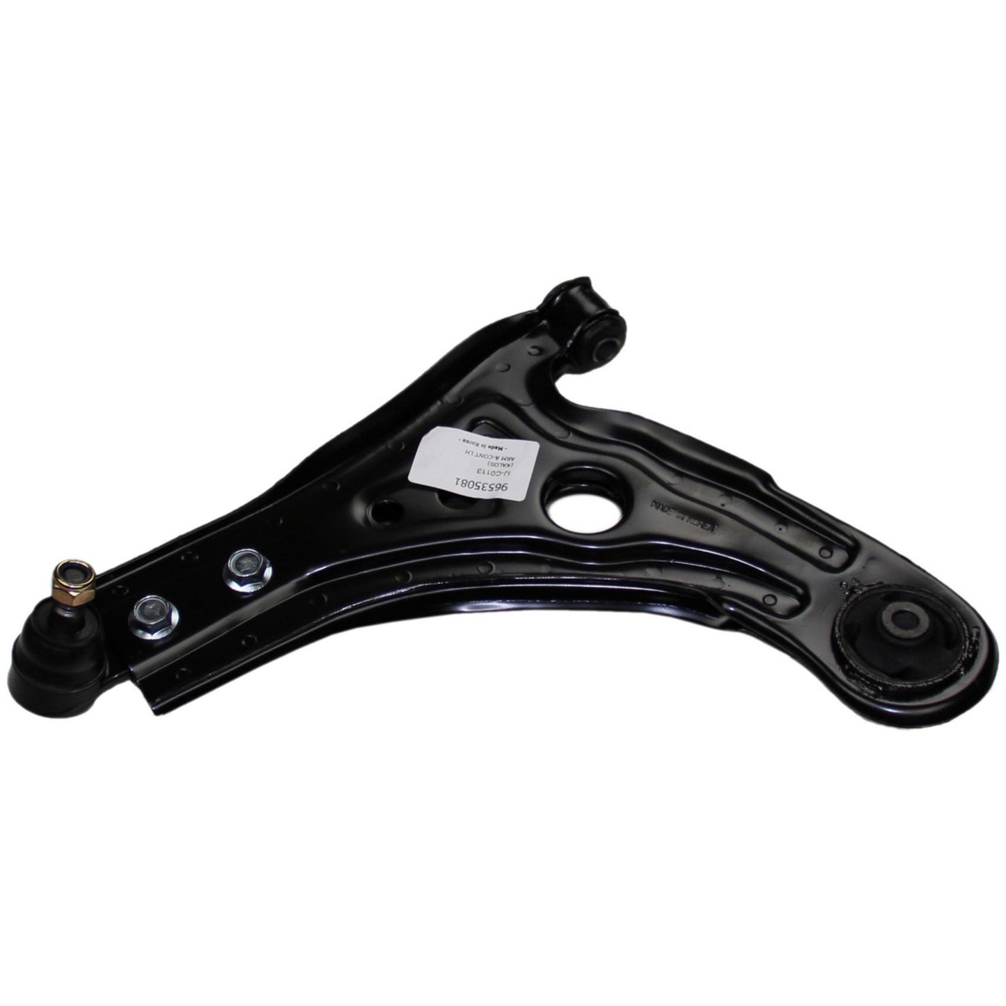 Angle View of Front Left Suspension Control Arm and Ball Joint Assembly MOOG RK620164