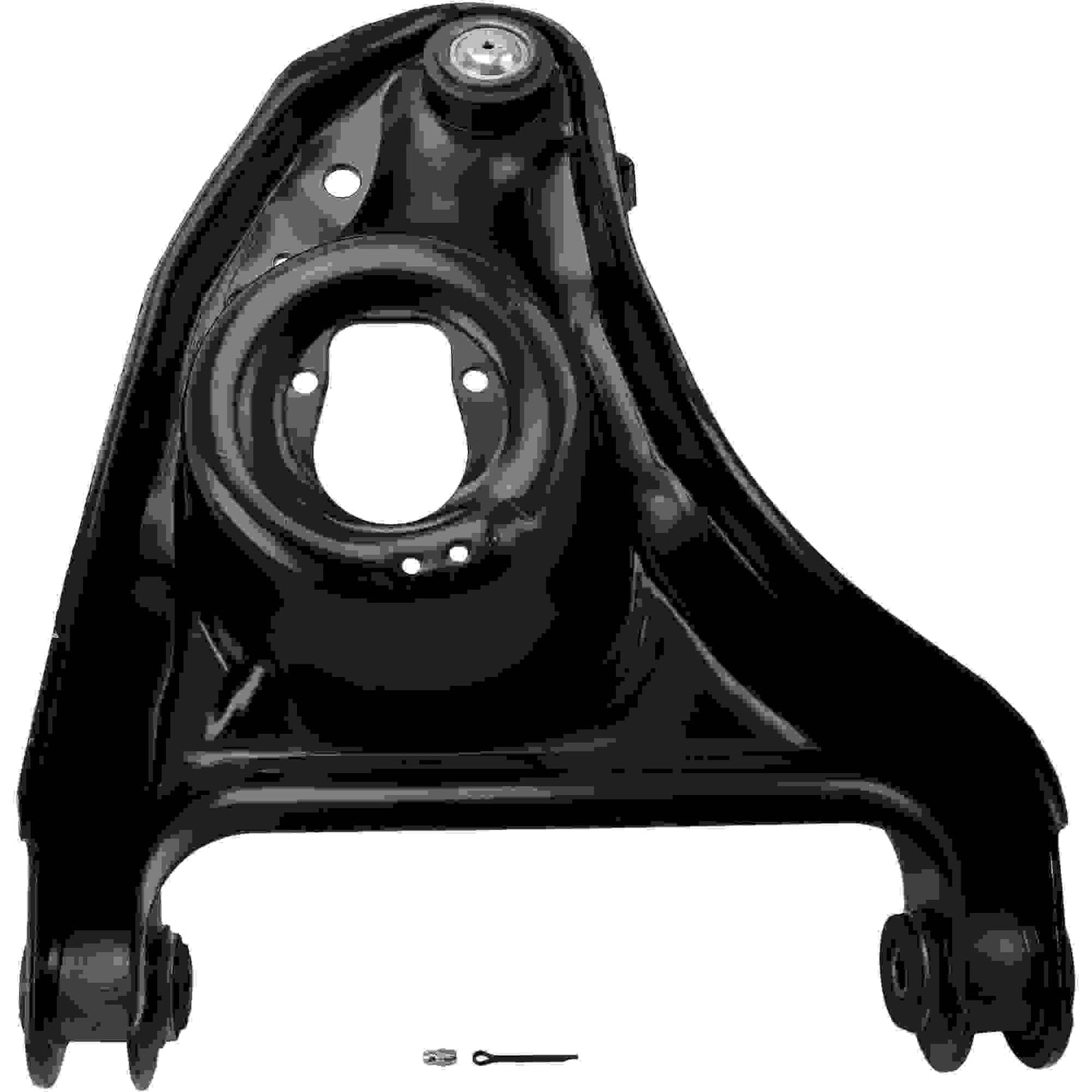 Back View of Front Left Suspension Control Arm and Ball Joint Assembly MOOG RK620168