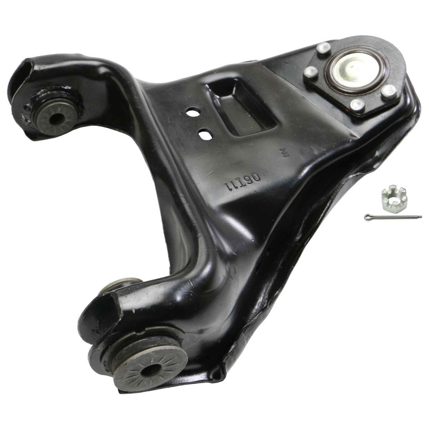 Back View of Front Upper Left Suspension Control Arm and Ball Joint Assembly MOOG RK620172