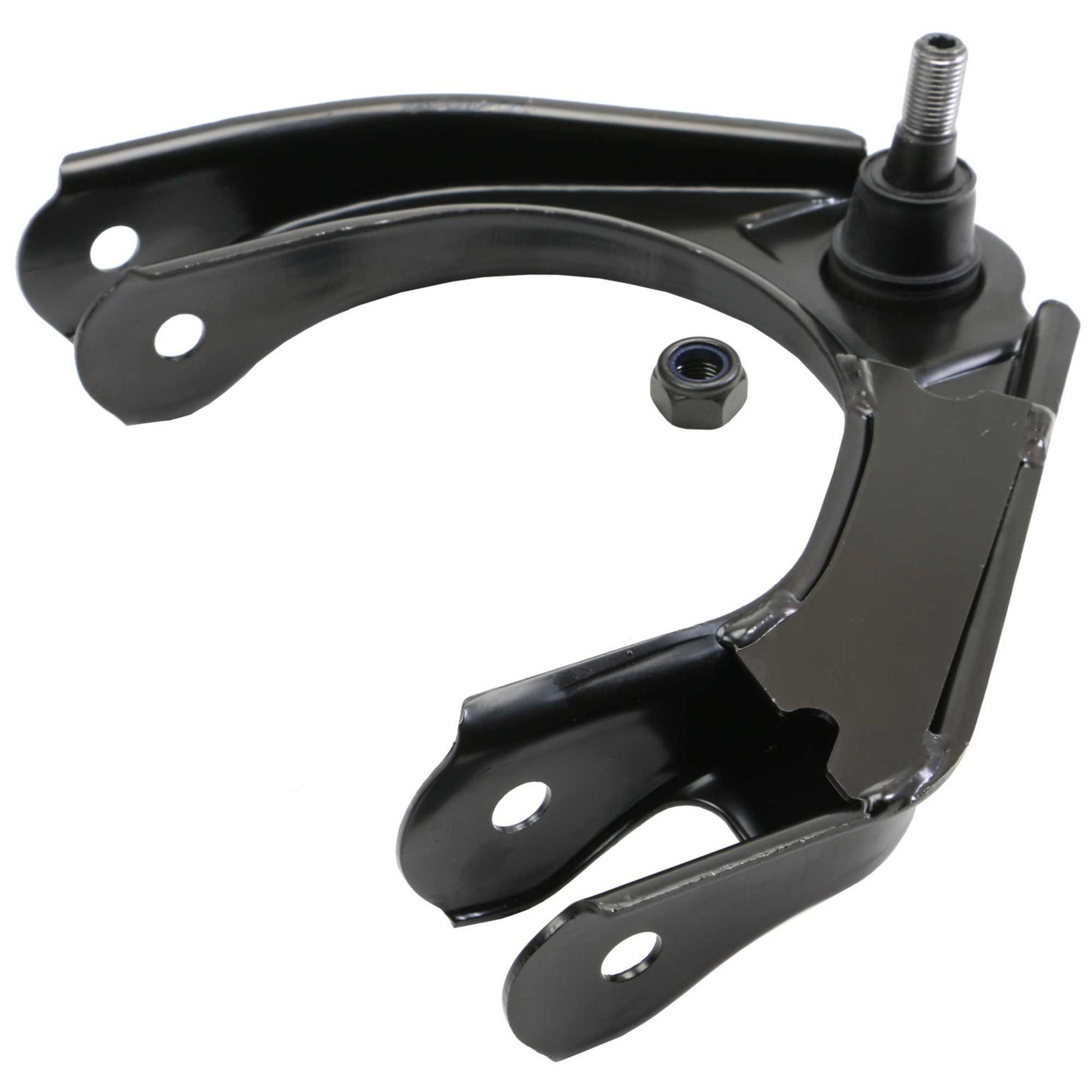 Angle View of Front Upper Right Suspension Control Arm and Ball Joint Assembly MOOG RK620240