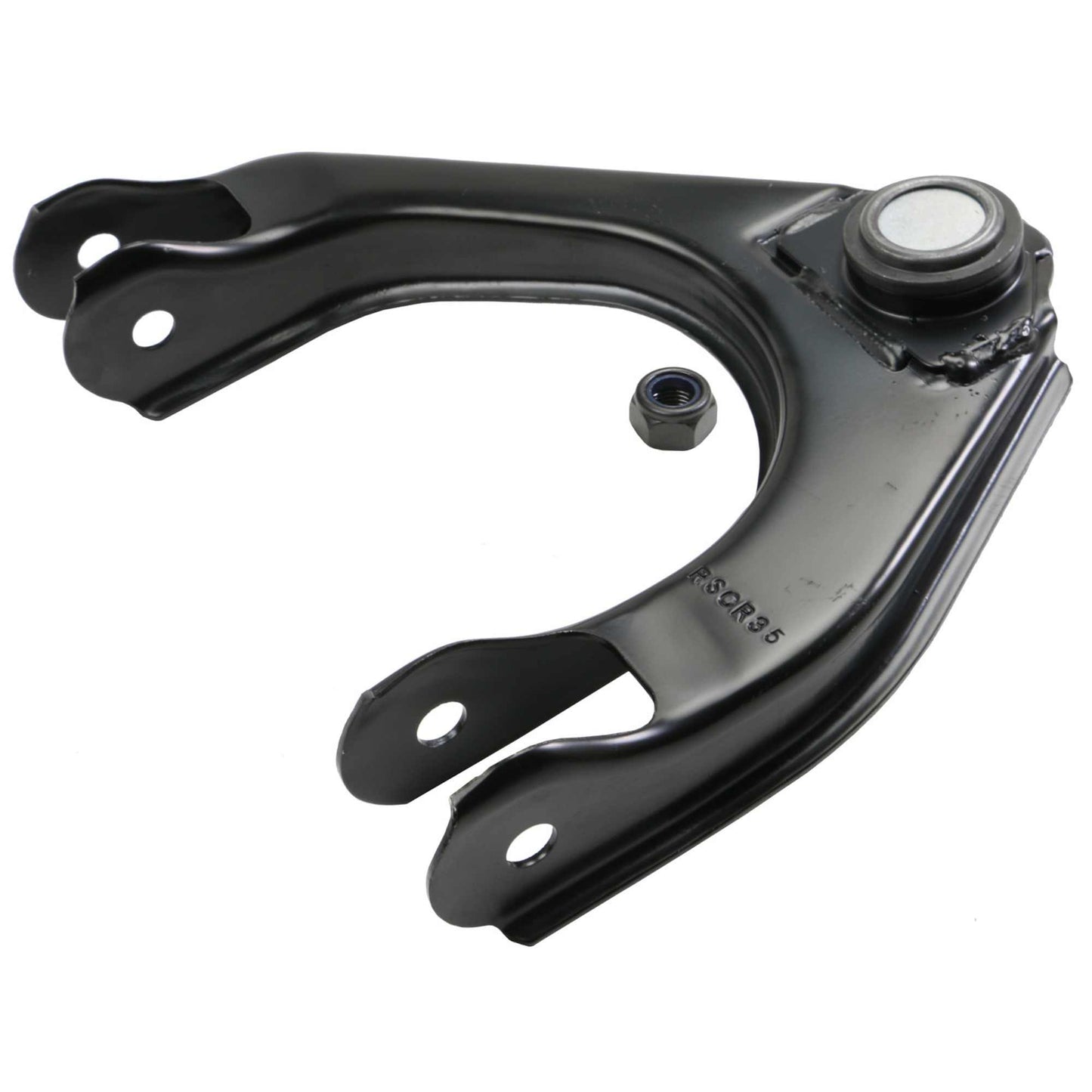 Back View of Front Upper Right Suspension Control Arm and Ball Joint Assembly MOOG RK620240