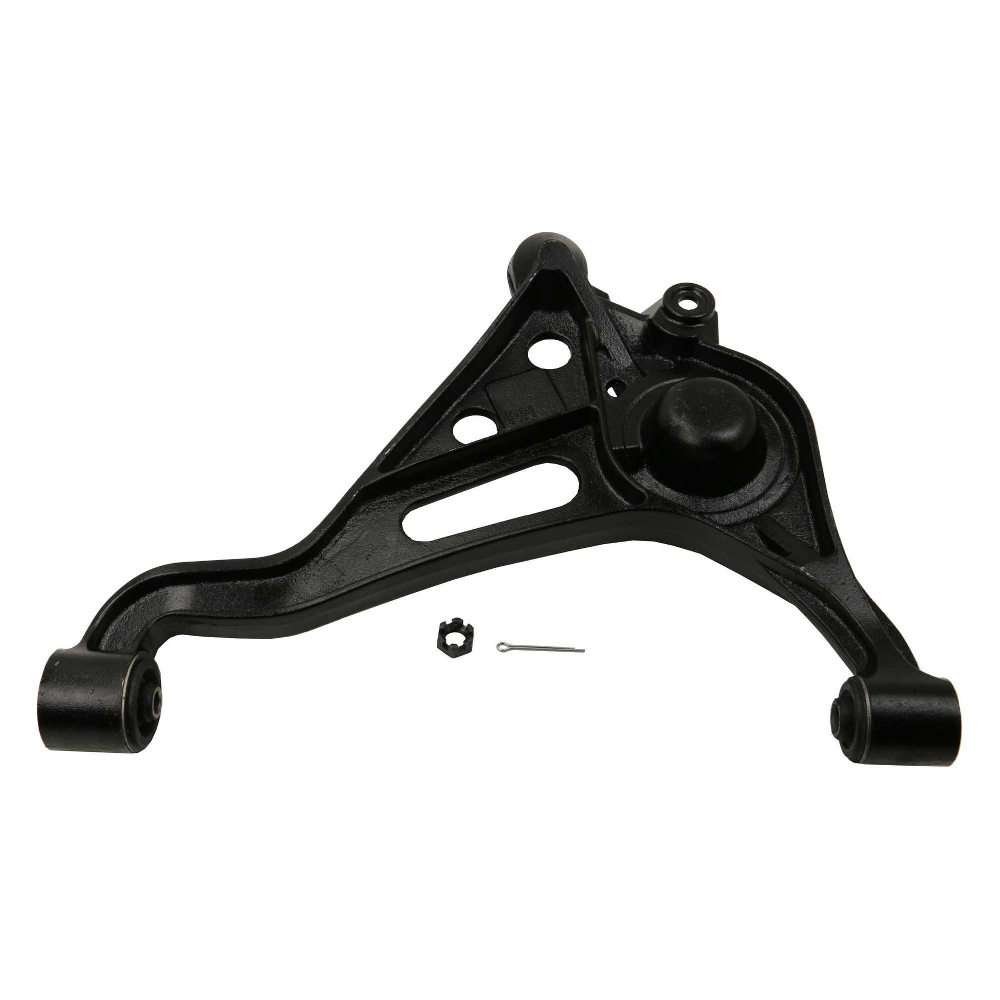 Back View of Front Right Suspension Control Arm and Ball Joint Assembly MOOG RK620308