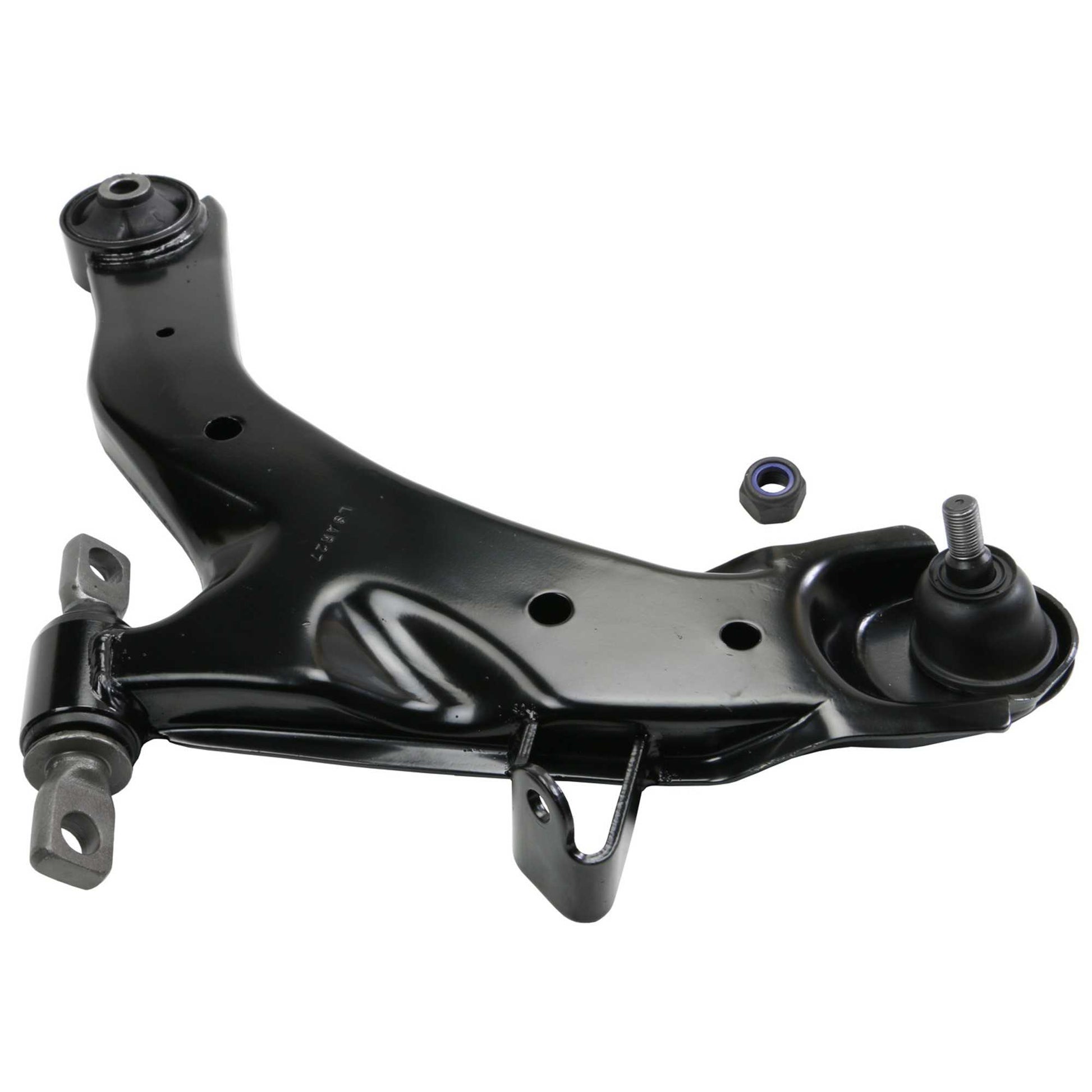 Angle View of Front Left Suspension Control Arm and Ball Joint Assembly MOOG RK620328