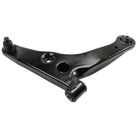 Angle View of Front Right Suspension Control Arm and Ball Joint Assembly MOOG RK620345