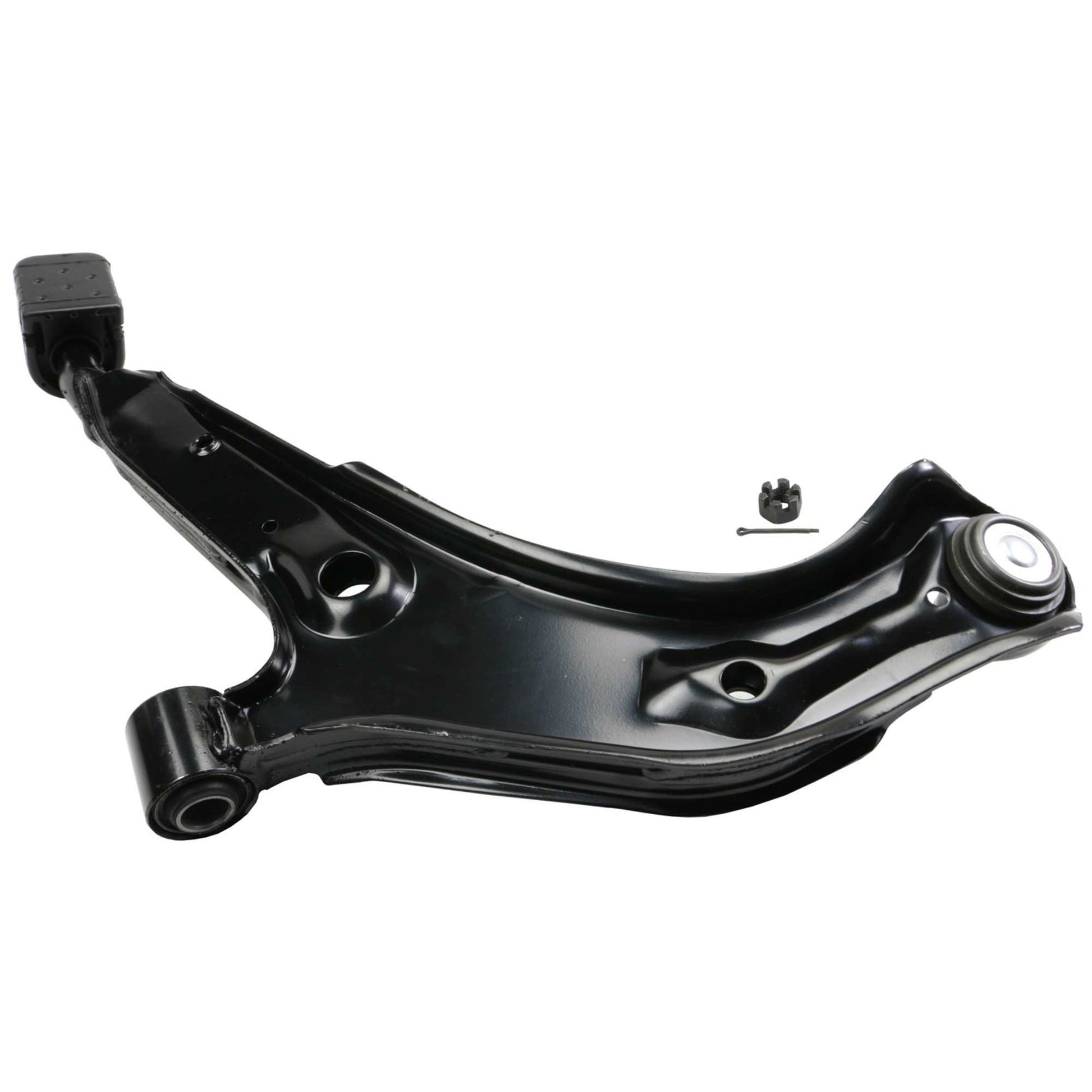 Back View of Front Right Suspension Control Arm and Ball Joint Assembly MOOG RK620348