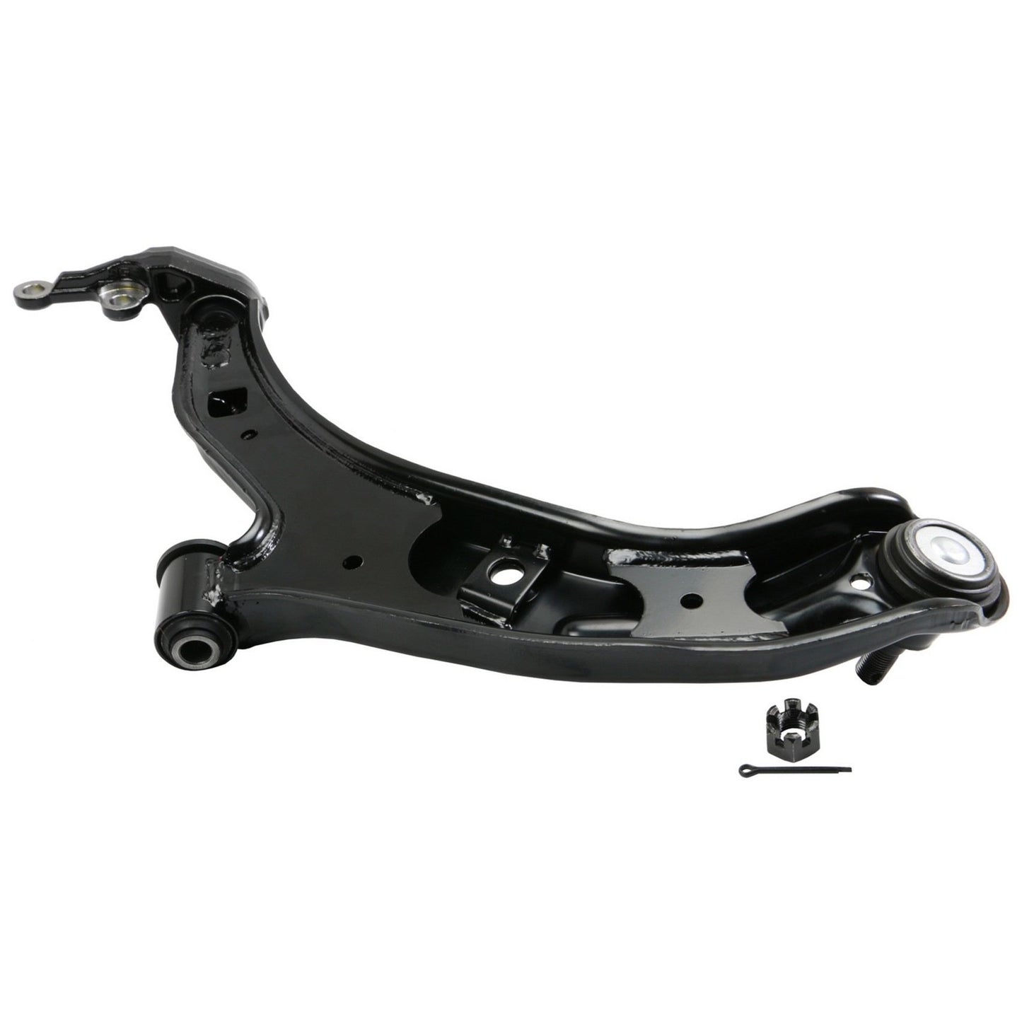 Back View of Front Right Suspension Control Arm and Ball Joint Assembly MOOG RK620358