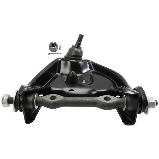 Angle View of Front Upper Left Suspension Control Arm and Ball Joint Assembly MOOG RK620369