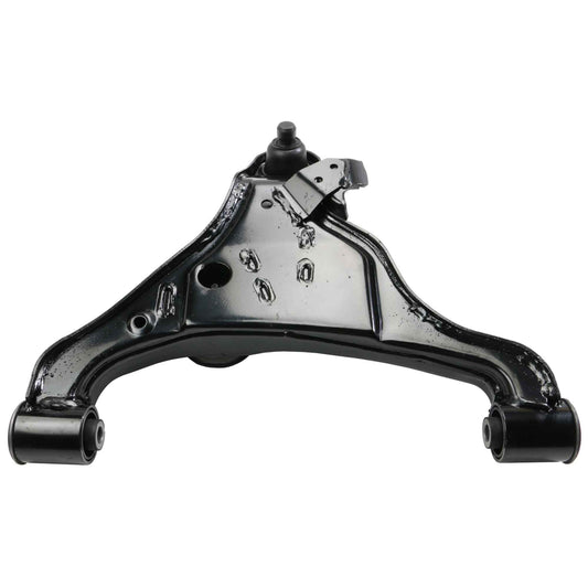 Angle View of Front Right Suspension Control Arm and Ball Joint Assembly MOOG RK620371