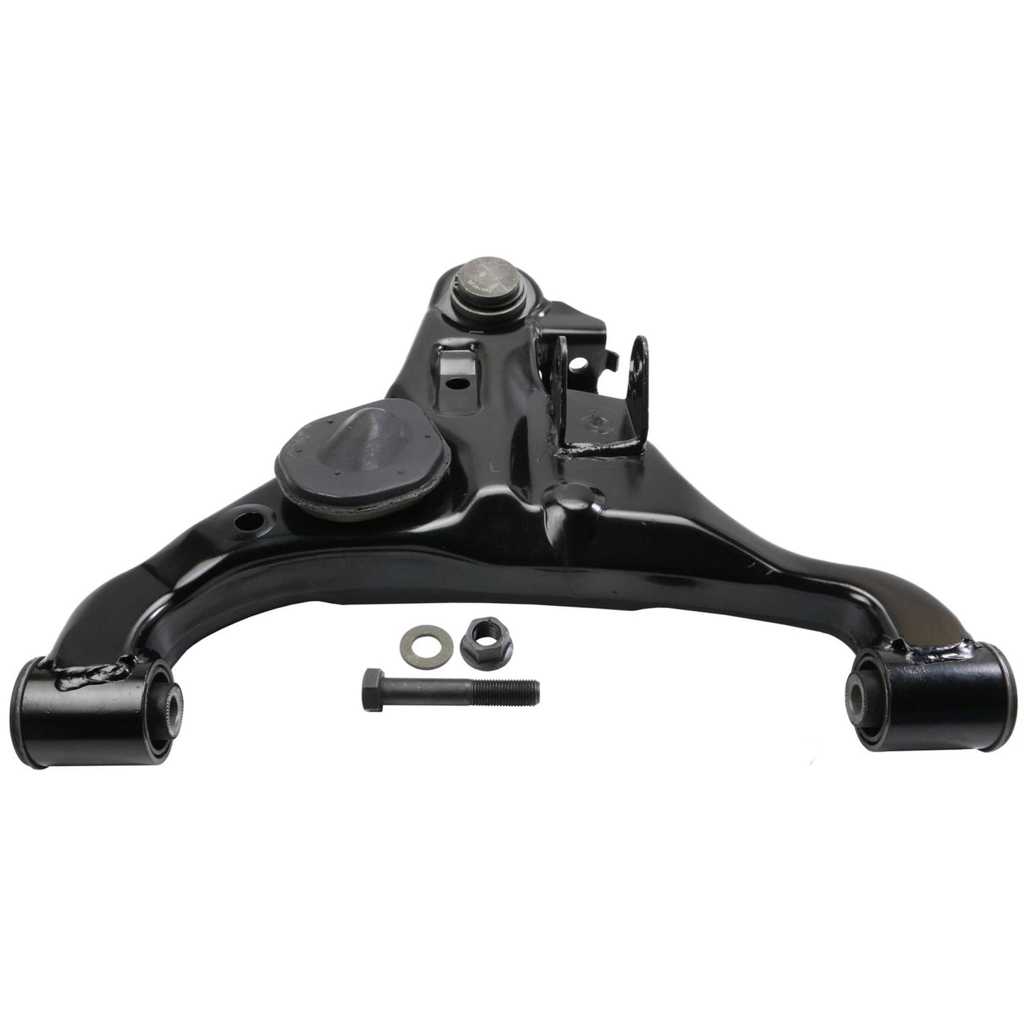 Back View of Front Left Suspension Control Arm and Ball Joint Assembly MOOG RK620372