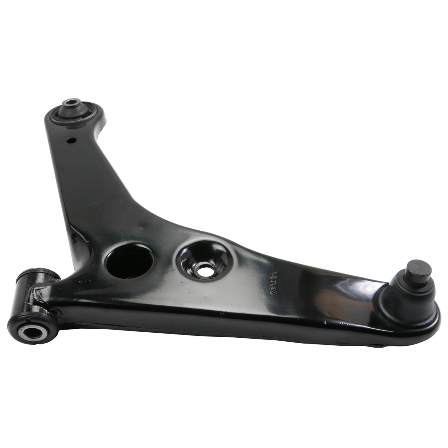 Angle View of Front Left Suspension Control Arm and Ball Joint Assembly MOOG RK620384