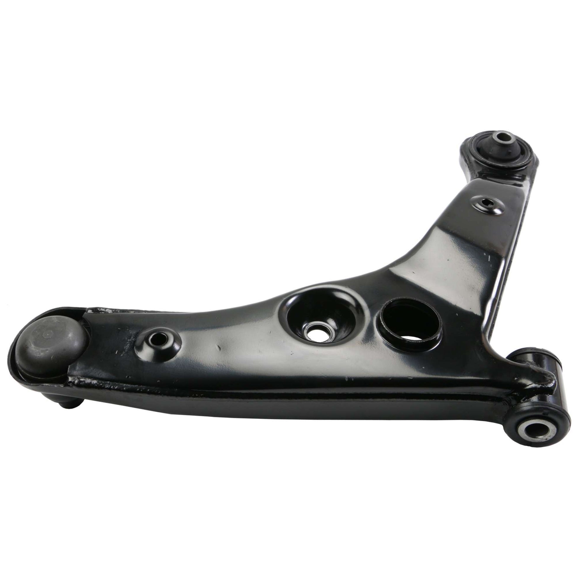 Back View of Front Left Suspension Control Arm and Ball Joint Assembly MOOG RK620384